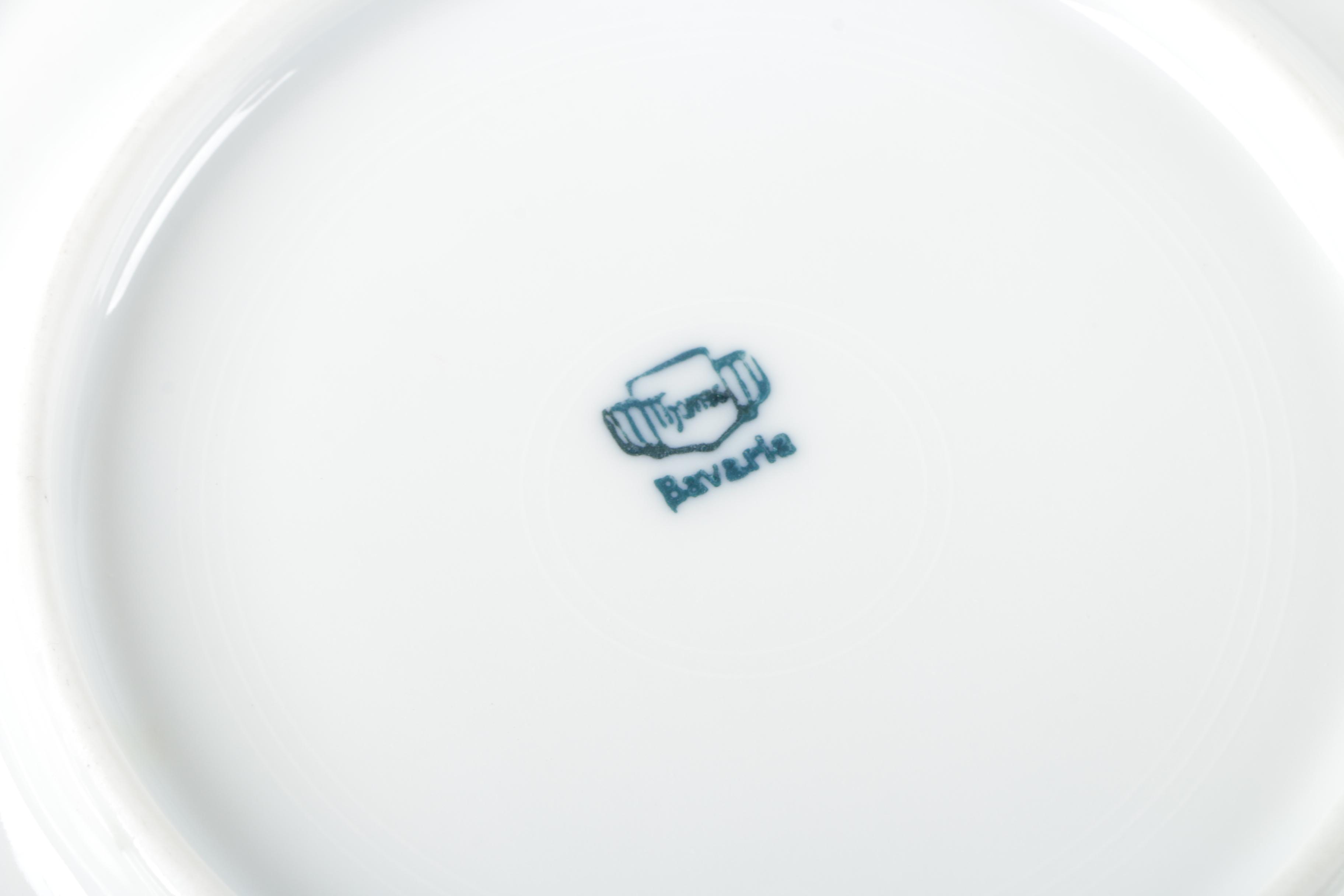 Porcelain Tableware Including Charles Field Haviland