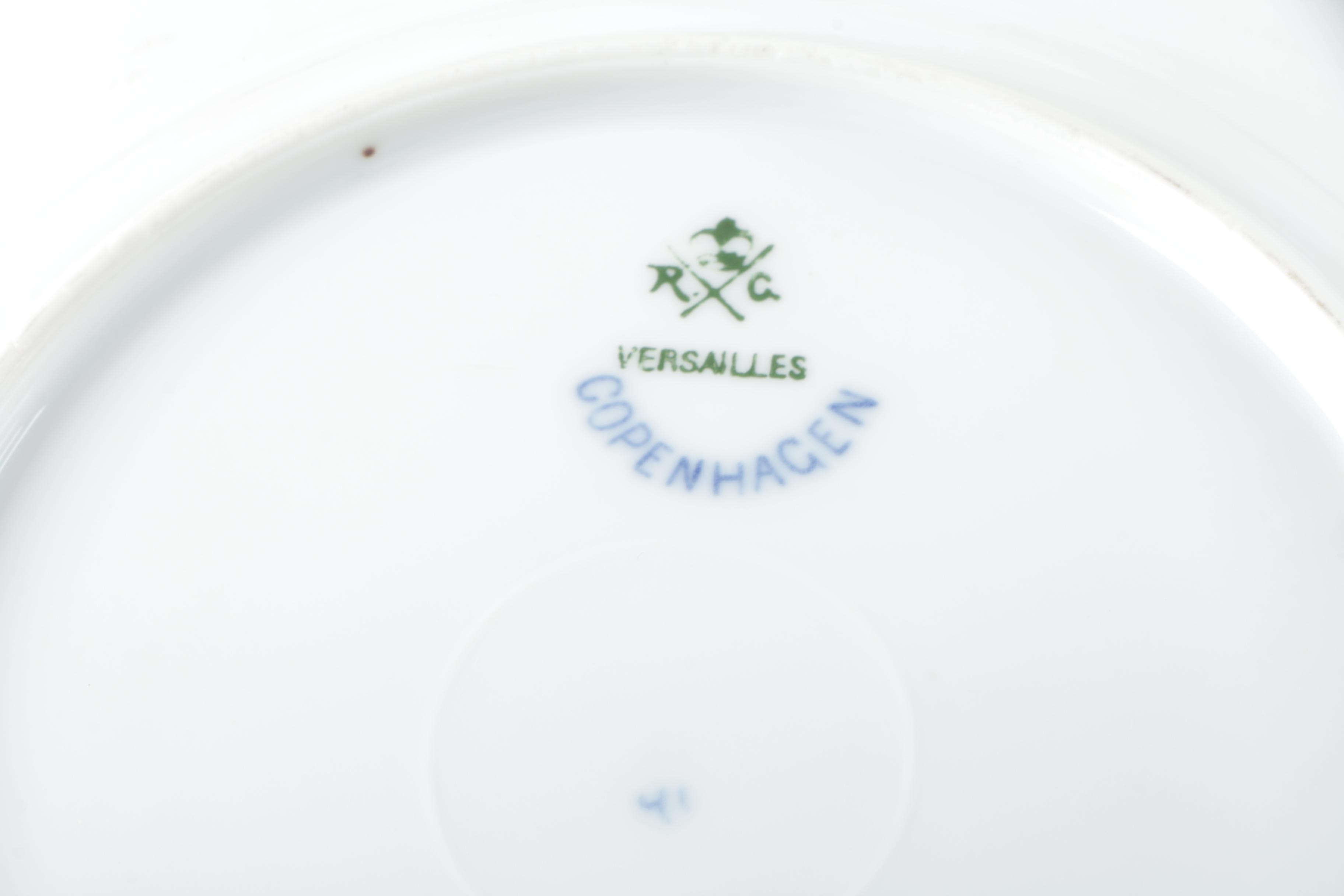 Porcelain Tableware Including Charles Field Haviland