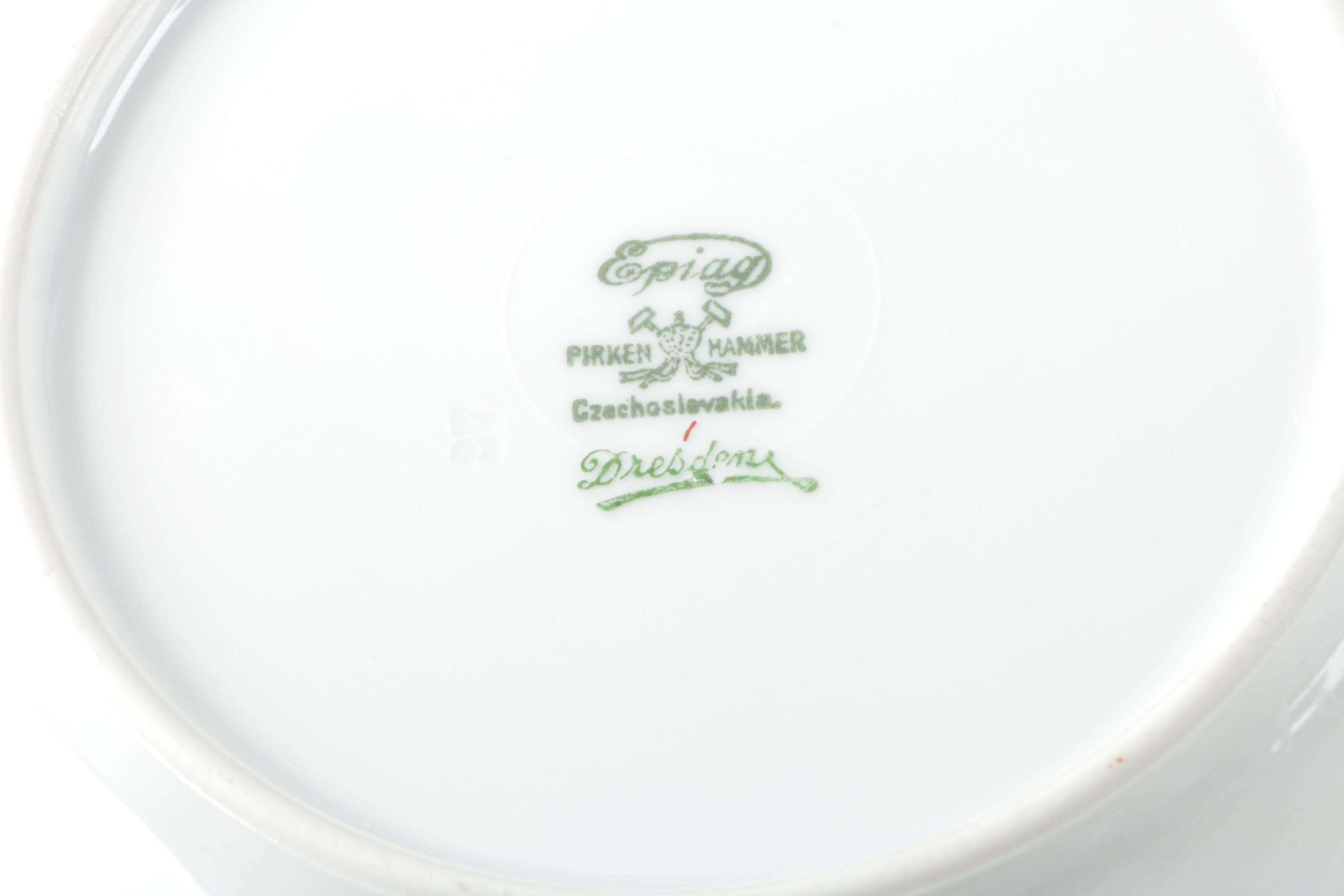 Porcelain Tableware Including Charles Field Haviland