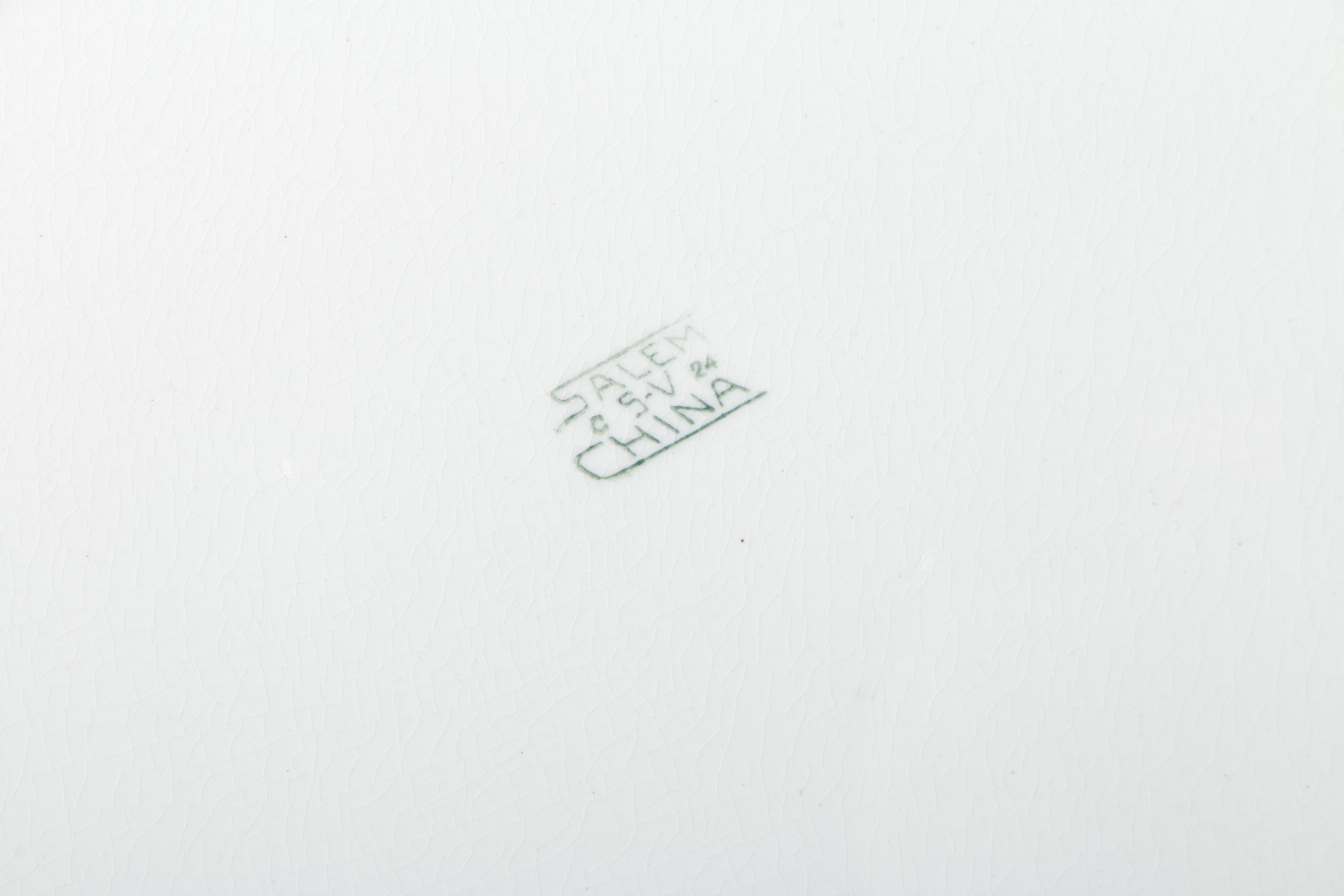 Porcelain Tableware Including Charles Field Haviland