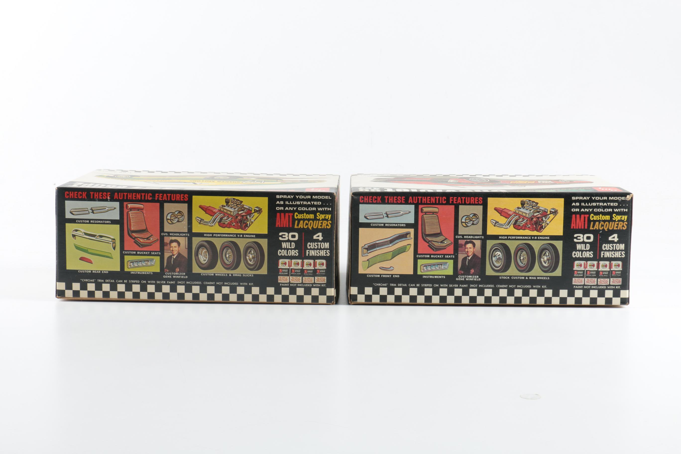 Seven 1970s Chevy Model Kits