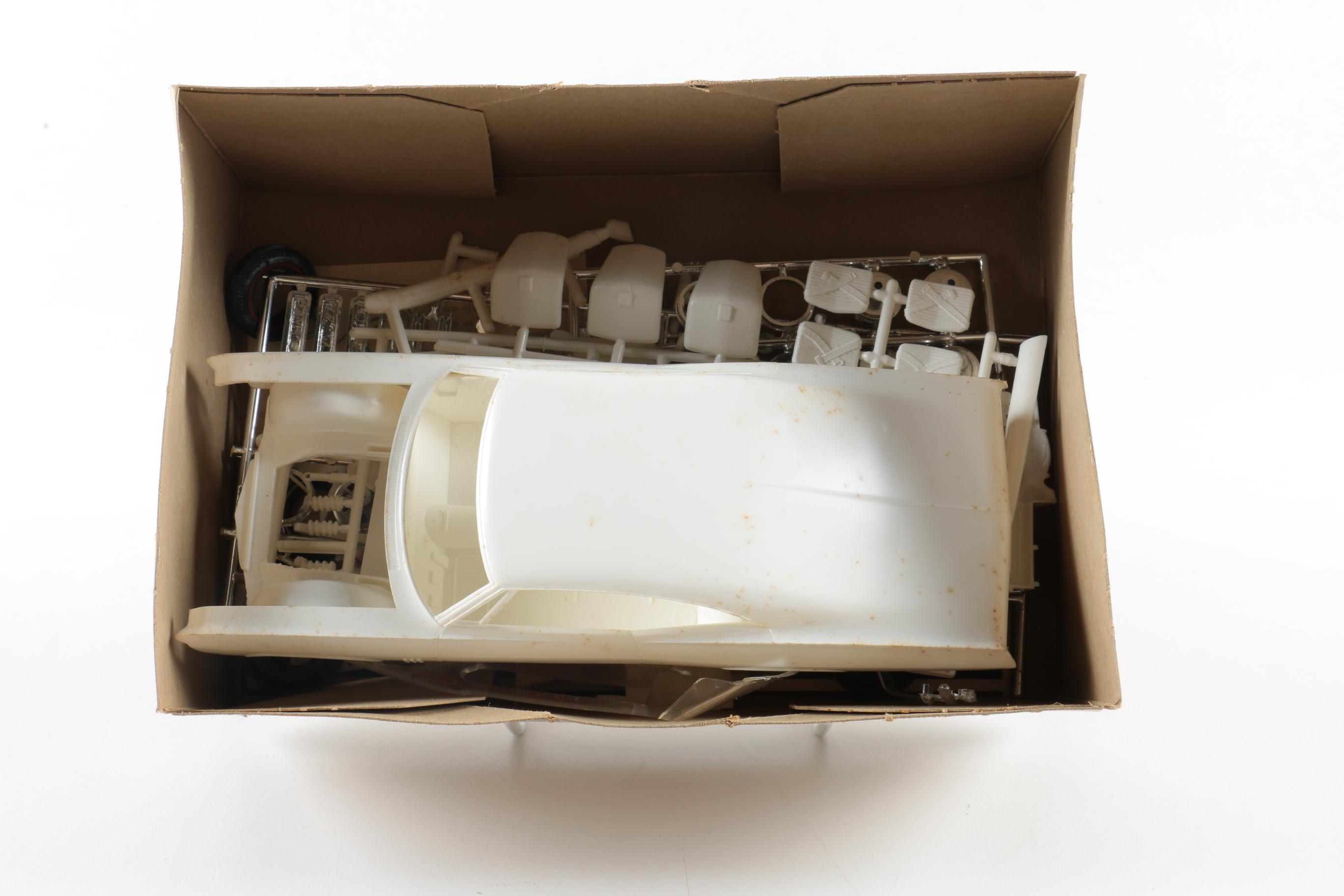 Seven 1970s Chevy Model Kits