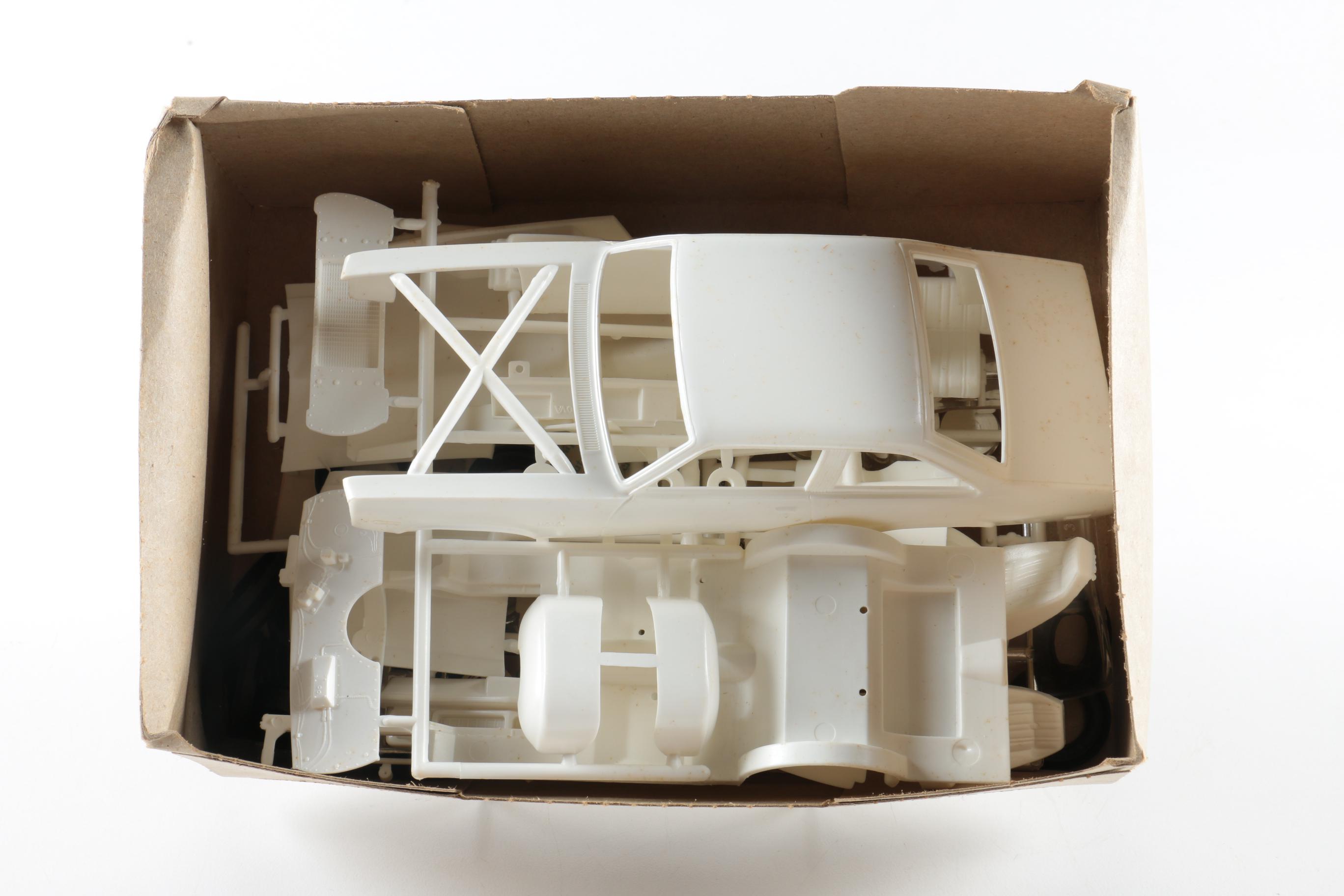 Seven 1970s Chevy Model Kits