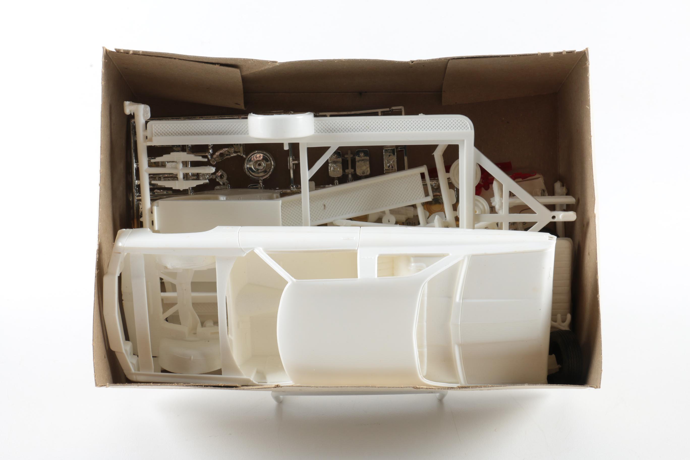 Seven 1970s Chevy Model Kits