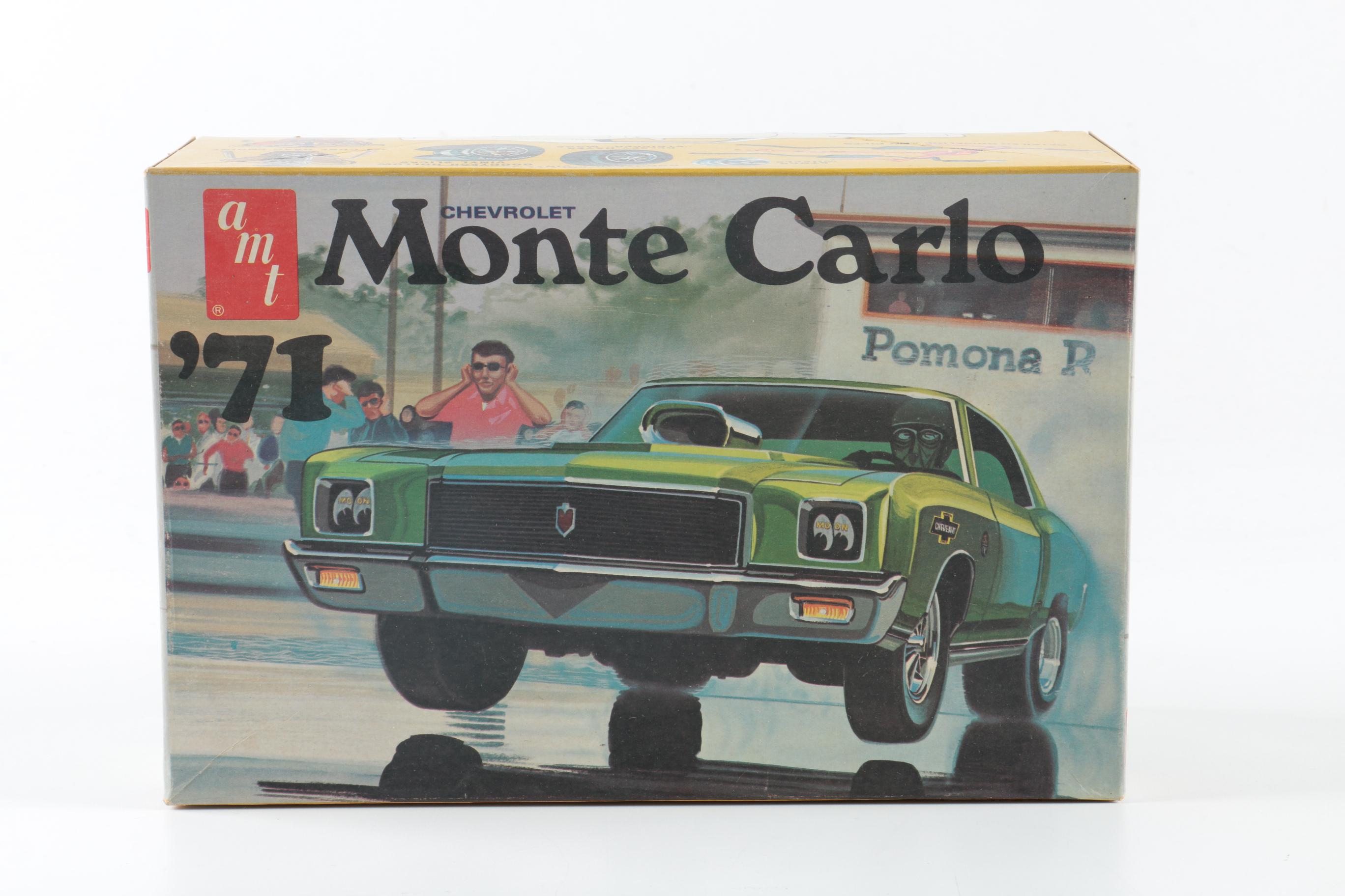 Seven 1970s Chevy Model Kits