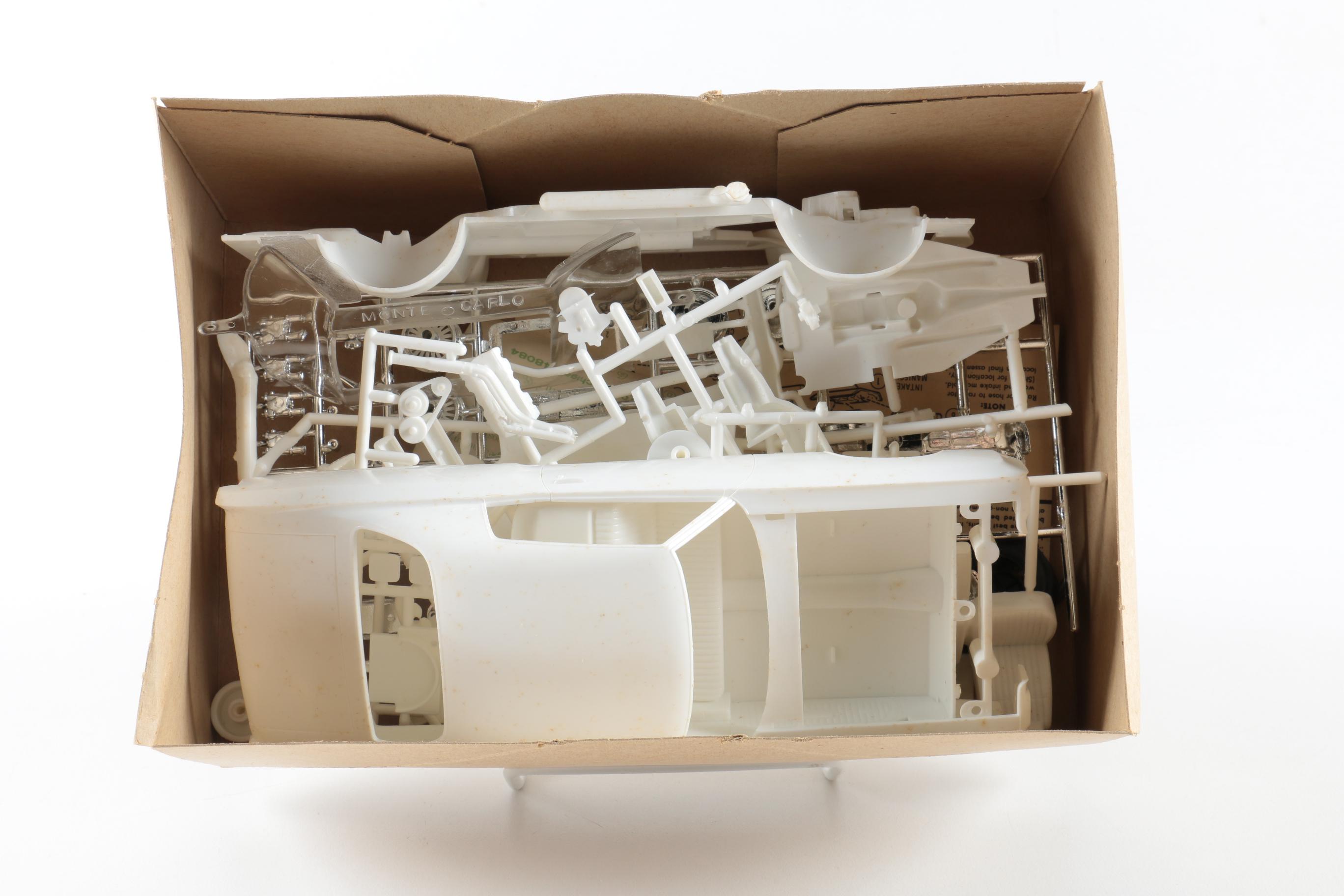 Seven 1970s Chevy Model Kits