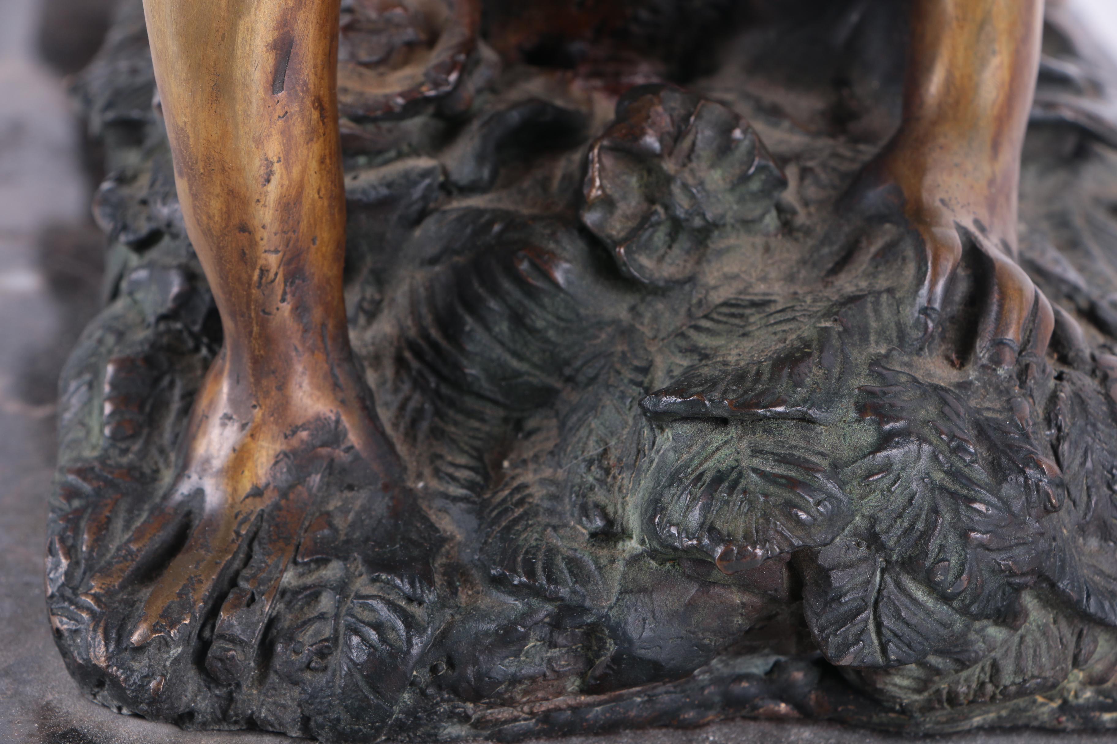 Bessie Potter Vonnoh Bronze Sculpture of Young Figure