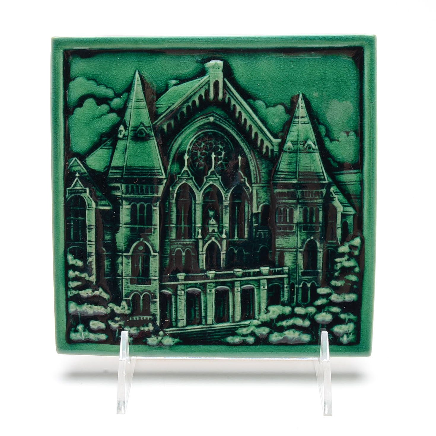 Rookwood Art Pottery Cincinnati Music Hall Tile