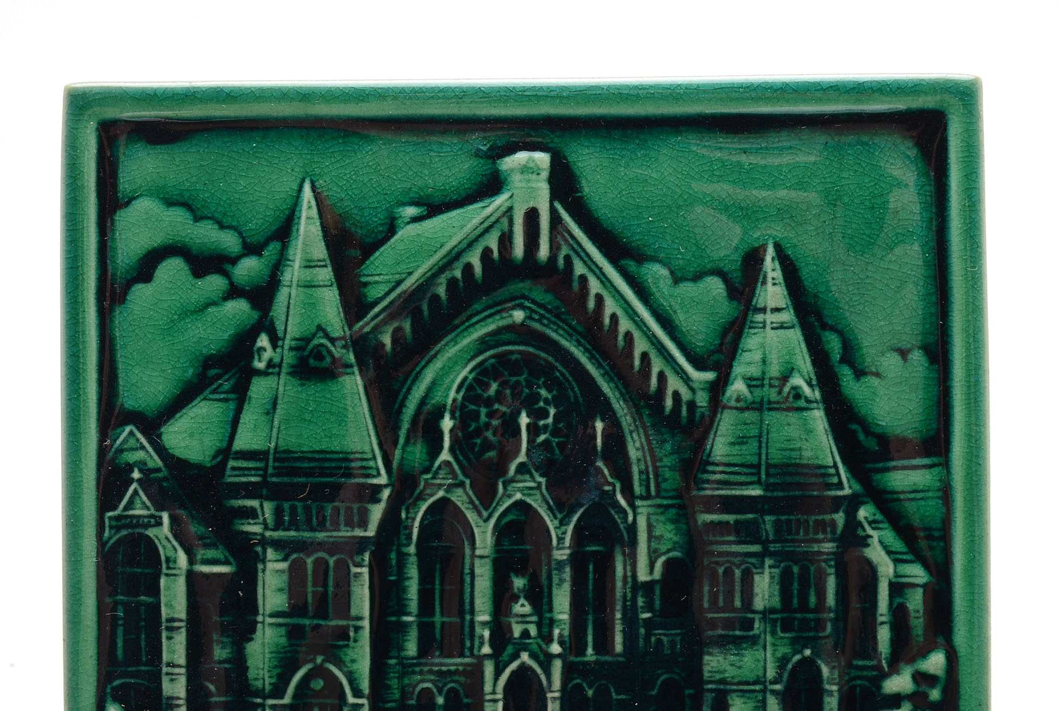 Rookwood Art Pottery Cincinnati Music Hall Tile