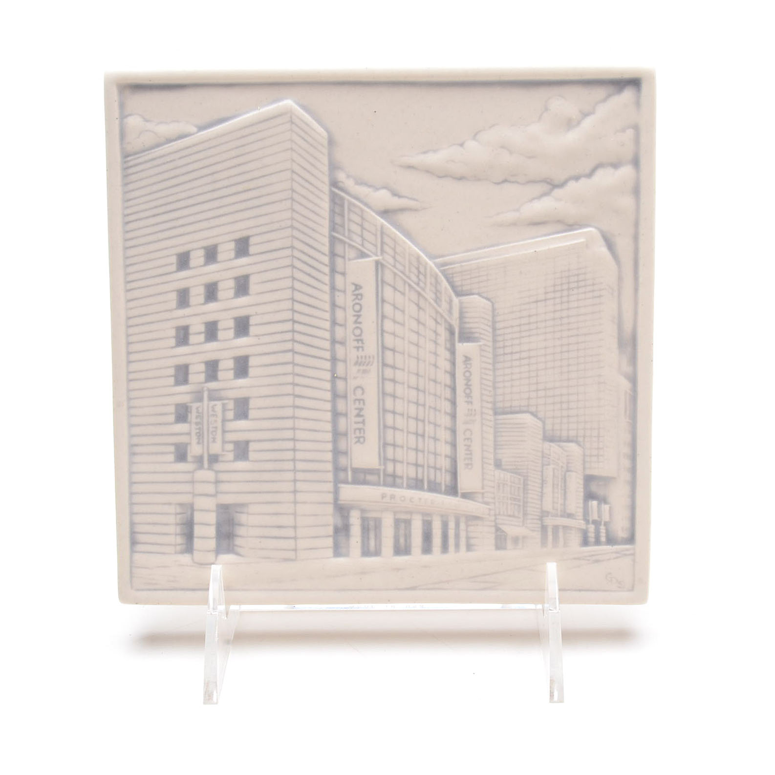 Rookwood Pottery 1st Edition Commemorative "Aronoff"  Tile