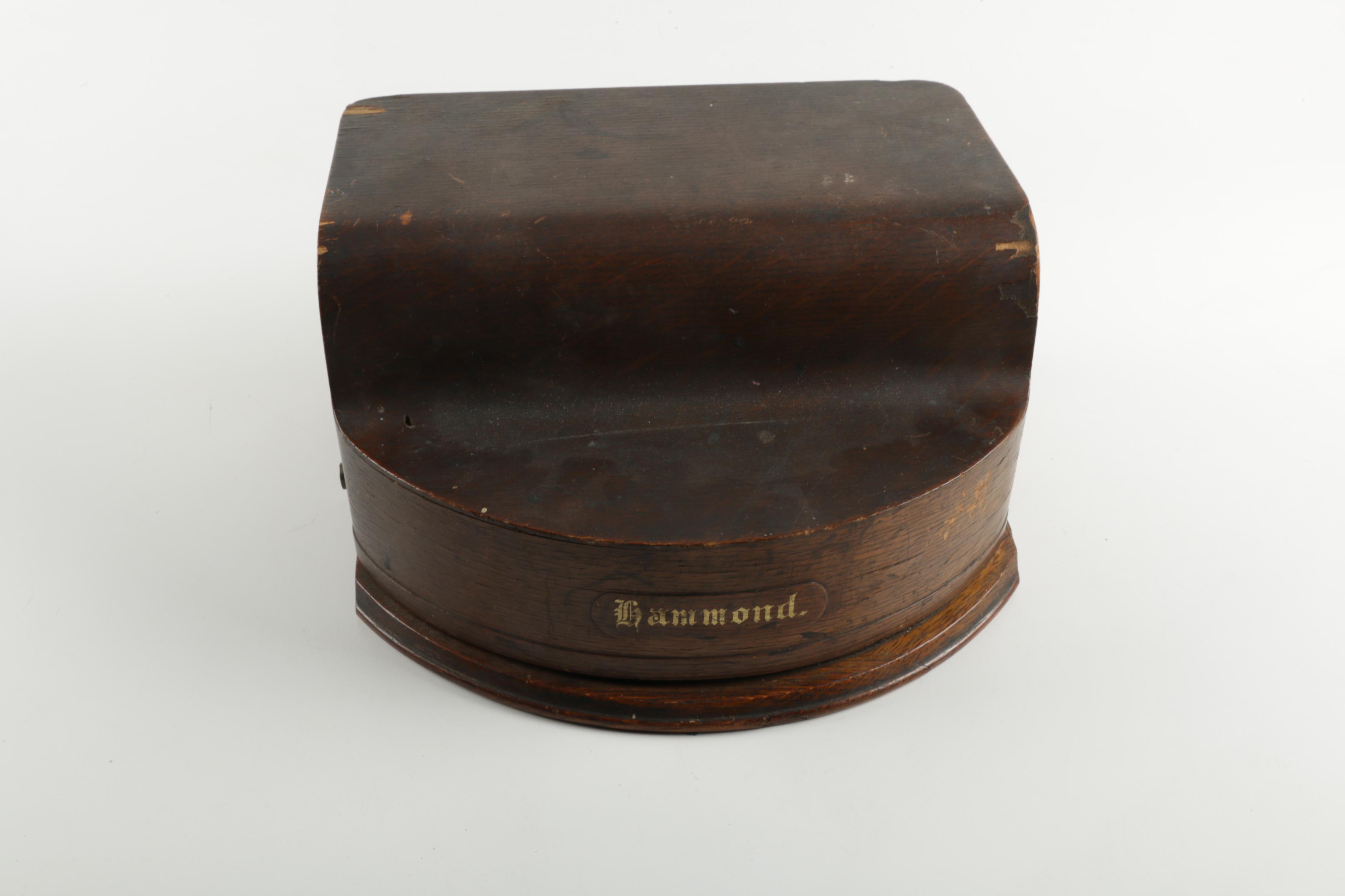 Antique Hammond Typewriter 1B by James Hammond c.1880s