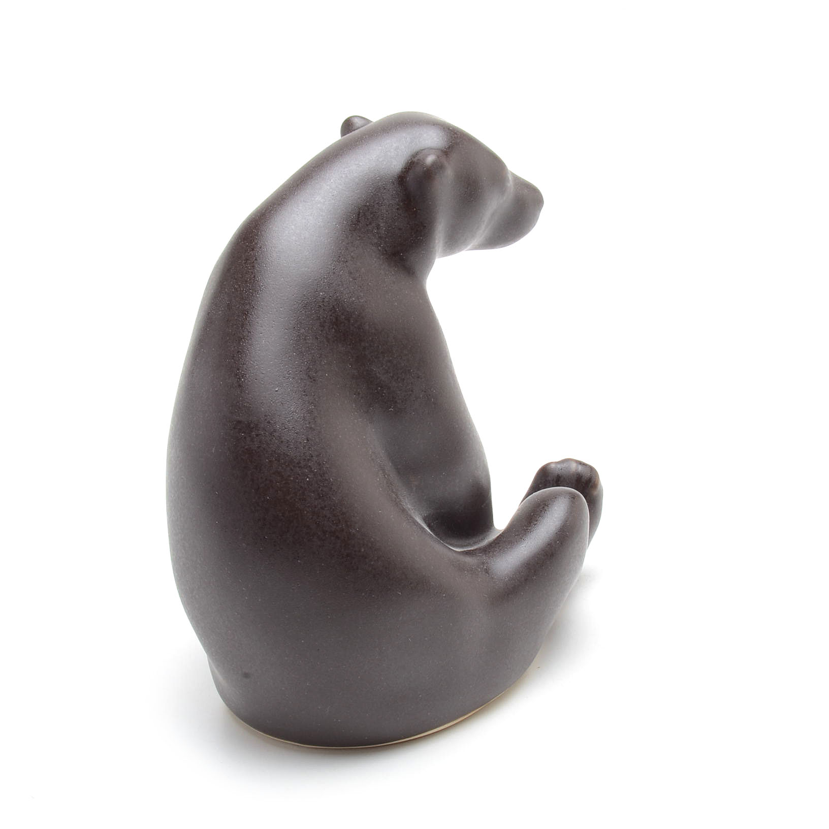 Pair of Rookwood Art Pottery "Abel Bear" Beatnik Figurines