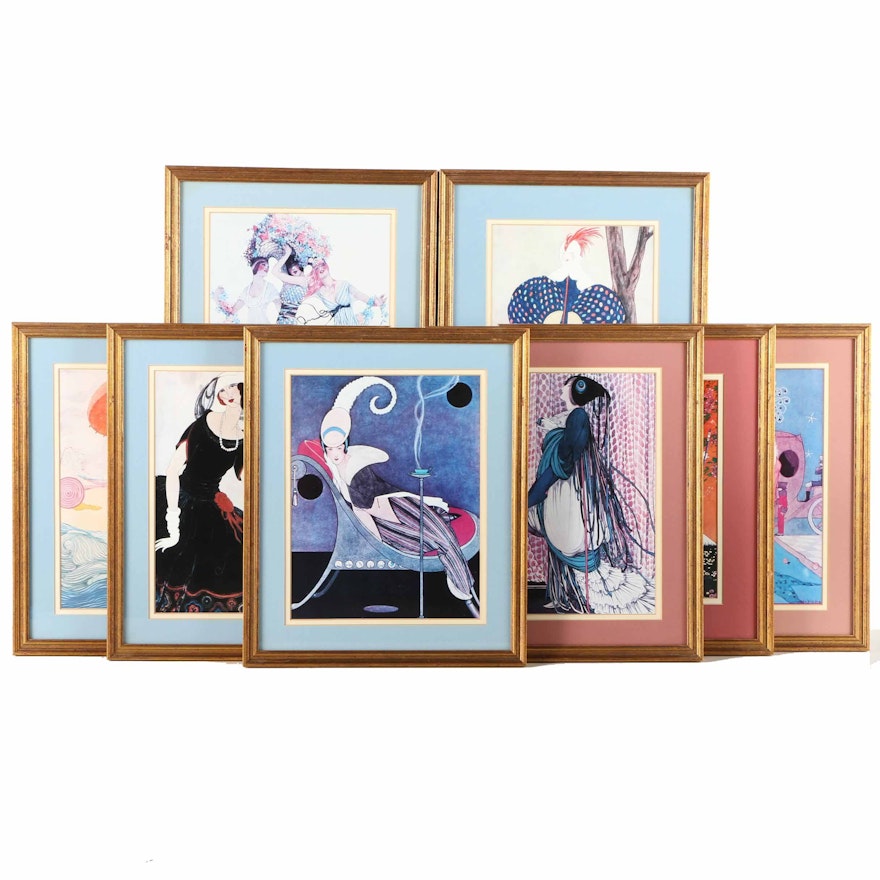 Assortment of Offset Lithographs Featuring Vogue Covers