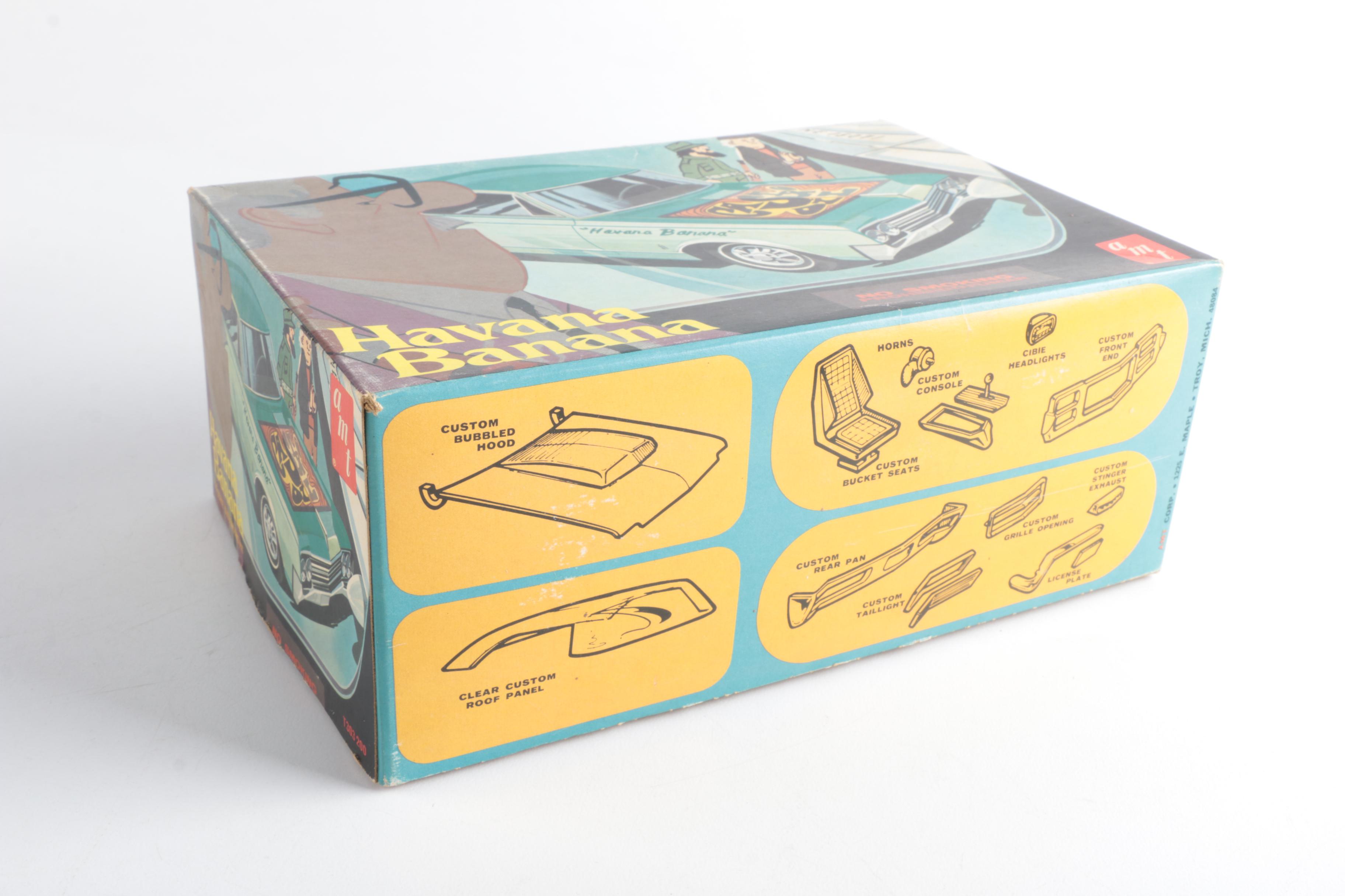 Vintage Model Car Kits by AMT and Jo-Han