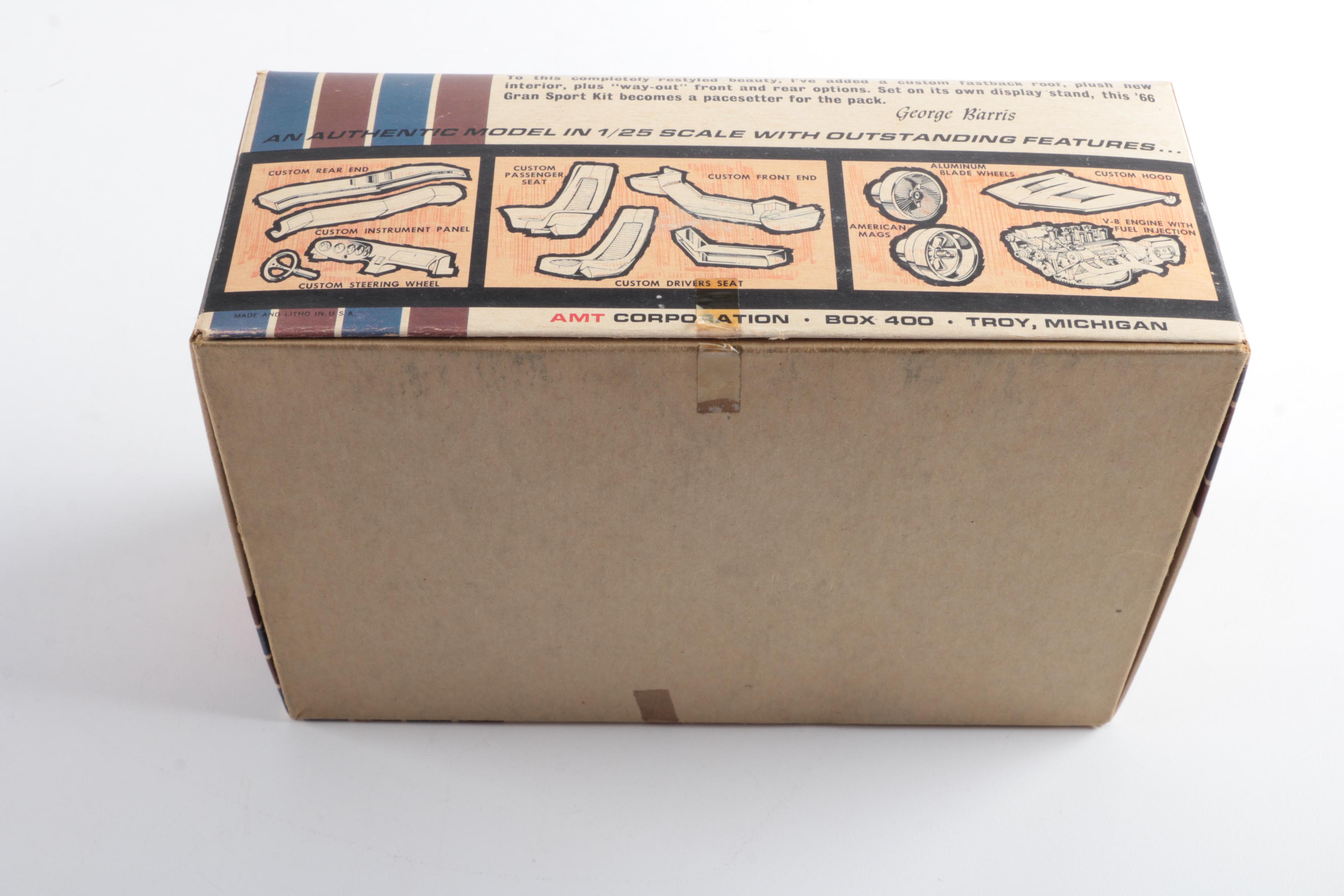 Vintage Model Car Kits by AMT and Jo-Han