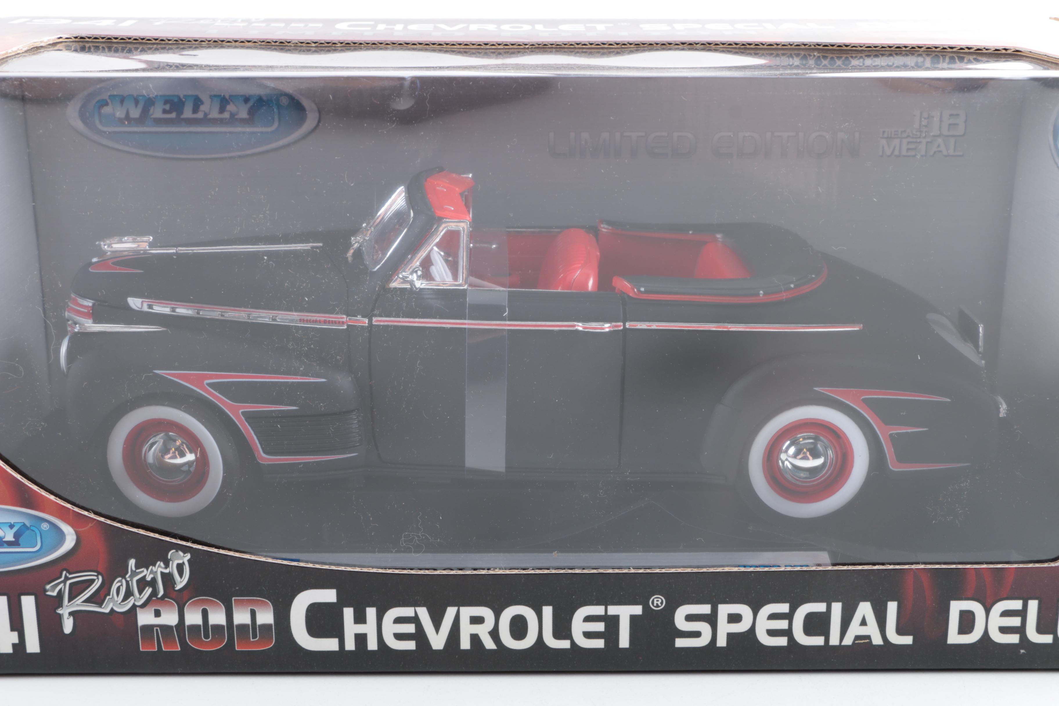 Welly Retro Rod 1941 Chevrolet Special Deluxe Die-Cast Car