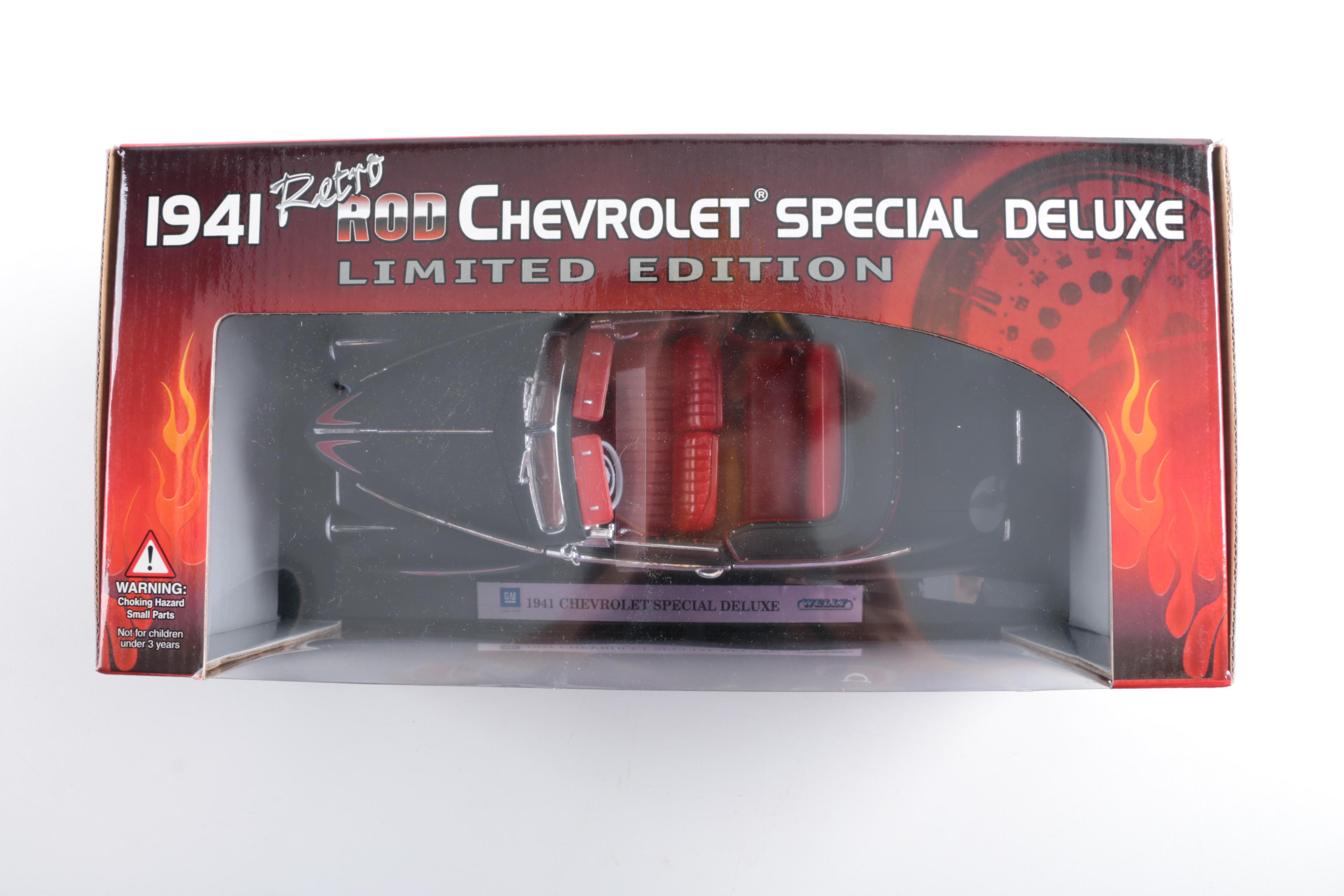 Welly Retro Rod 1941 Chevrolet Special Deluxe Die-Cast Car
