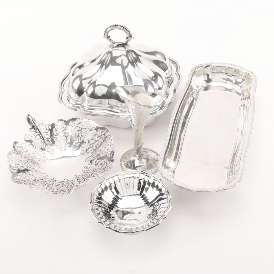 Silver-Plated and Sterling Serveware