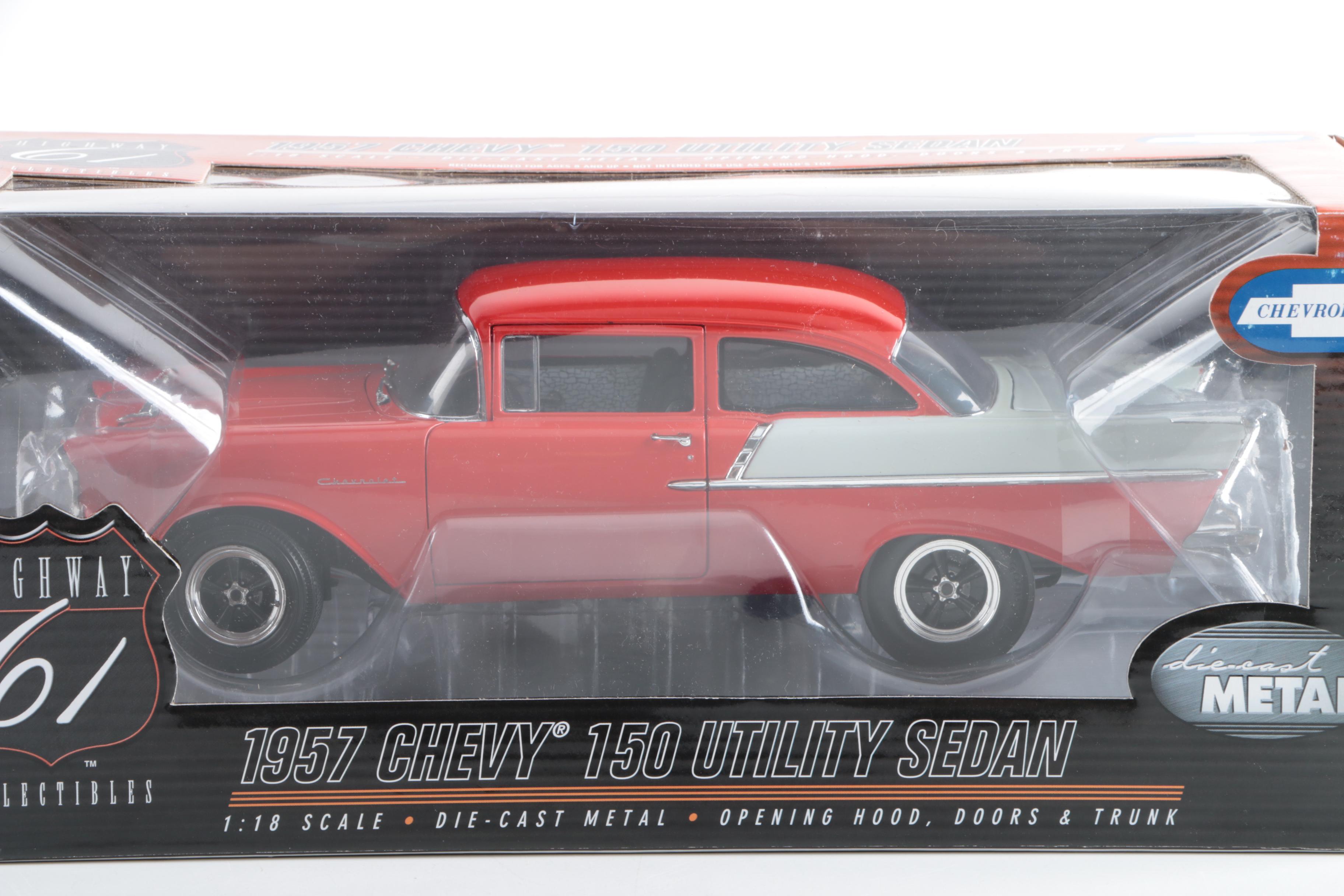 Highway 61 Die-Cast 1957 Chevy 150 Utility Sedan