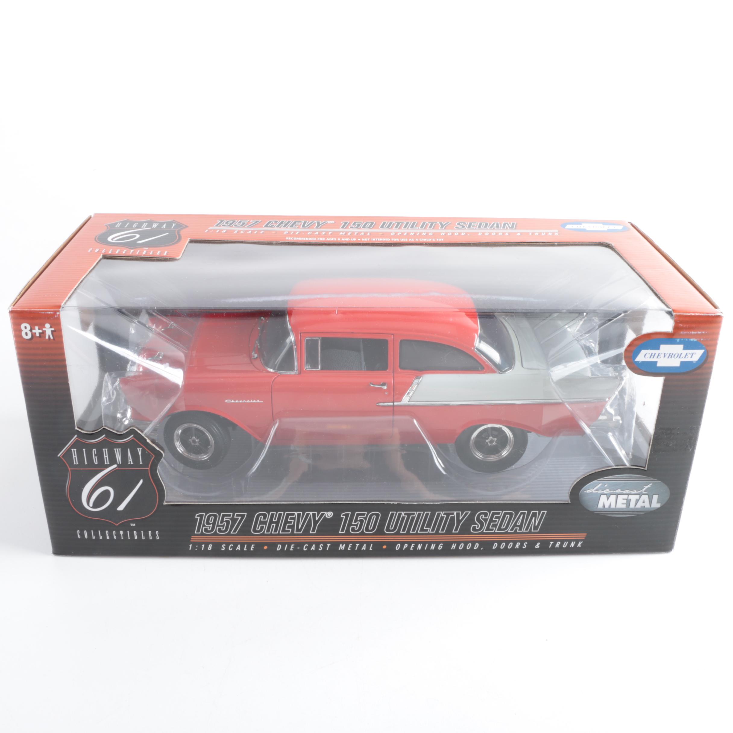 Highway 61 Die-Cast 1957 Chevy 150 Utility Sedan
