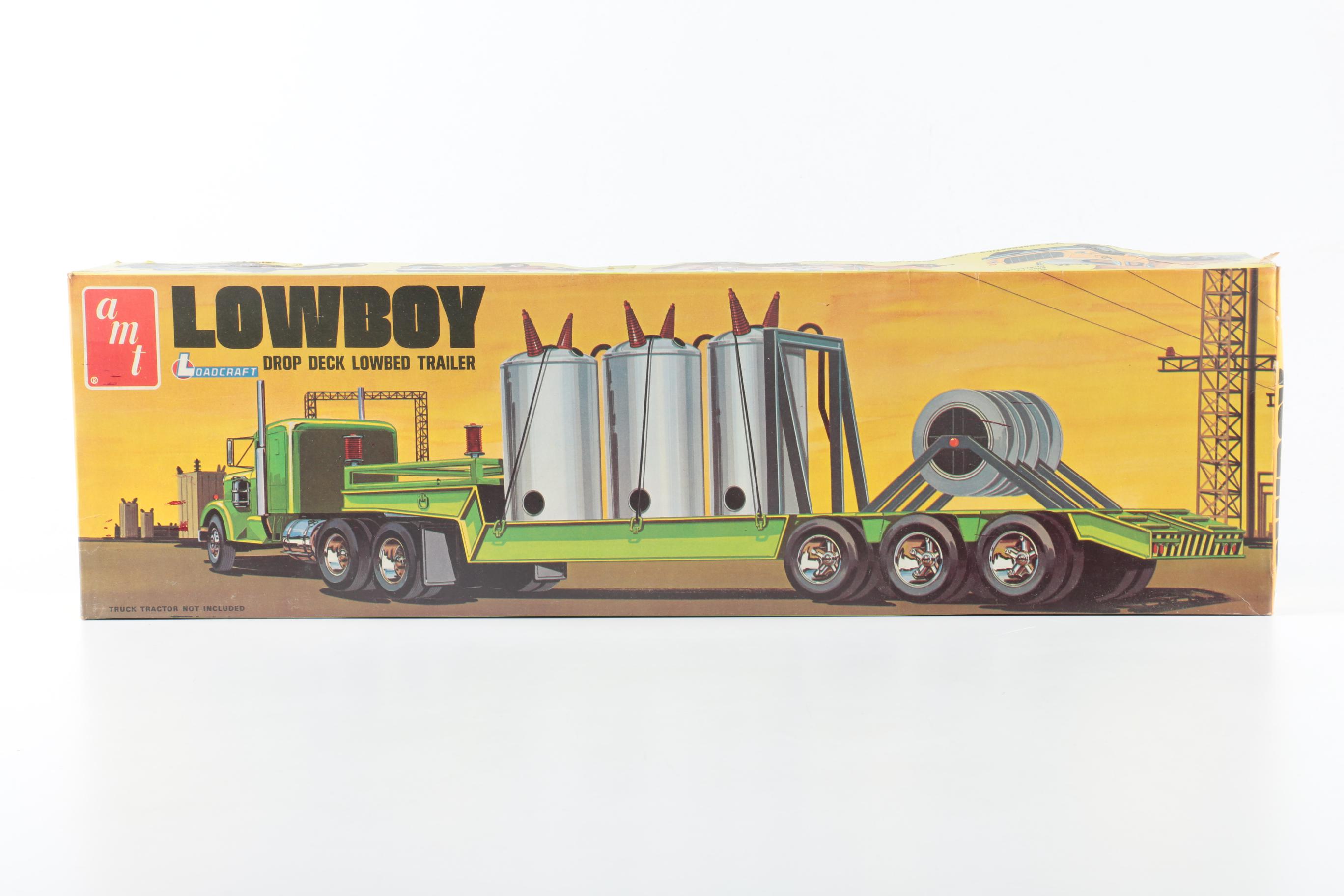 Vintage AMT Tractor Trailer Model Kits