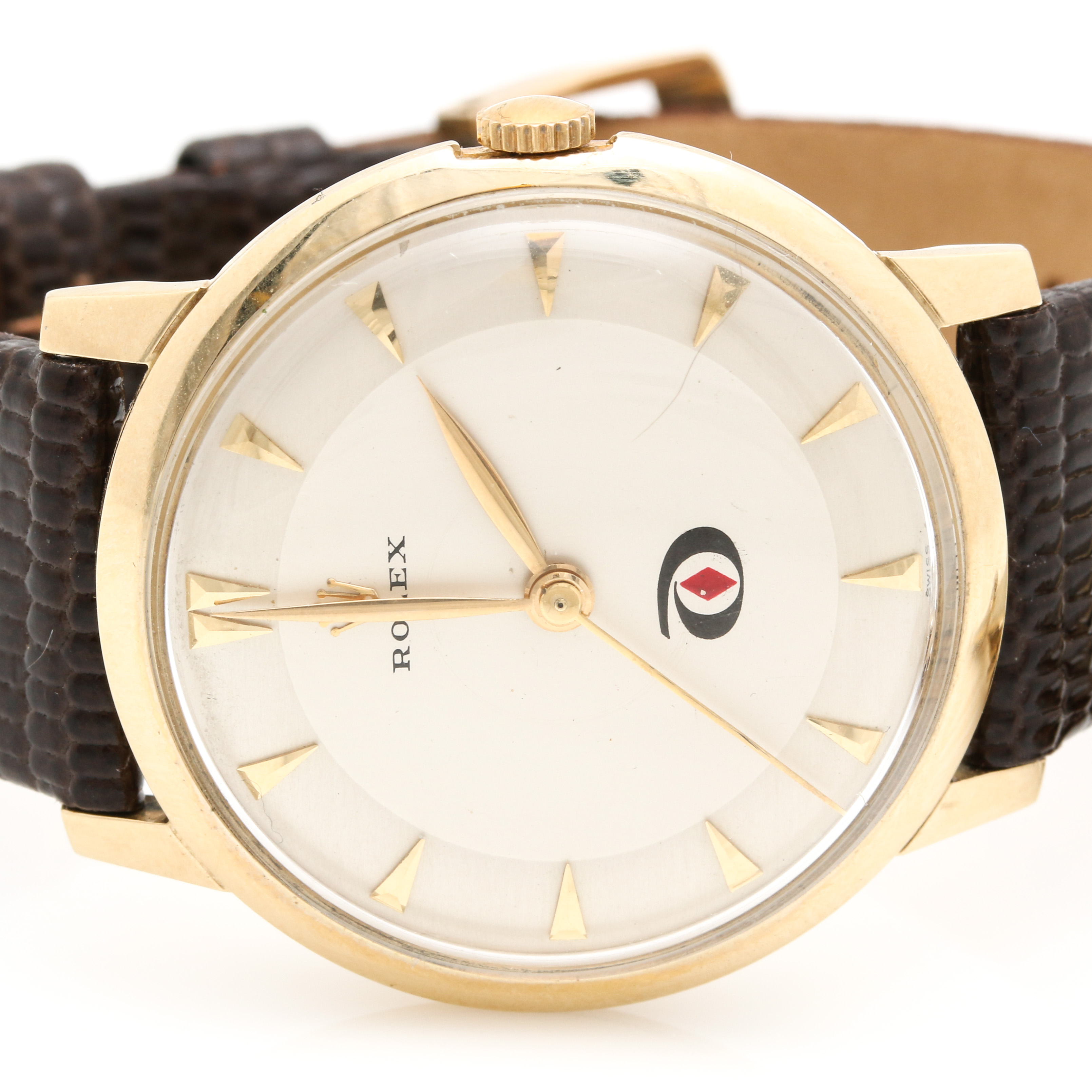 Rolex 14K Yellow Gold Watch and Tie Clip from Diamond Akali Co.