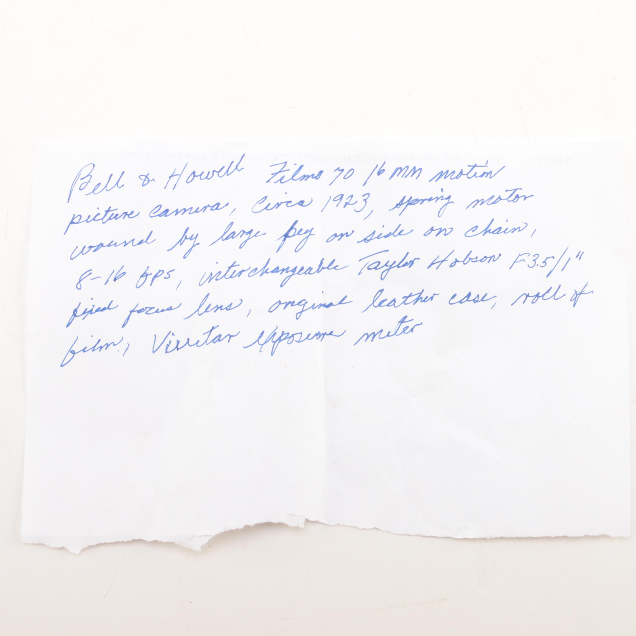 Vintage Bell and Howell Cine Camera