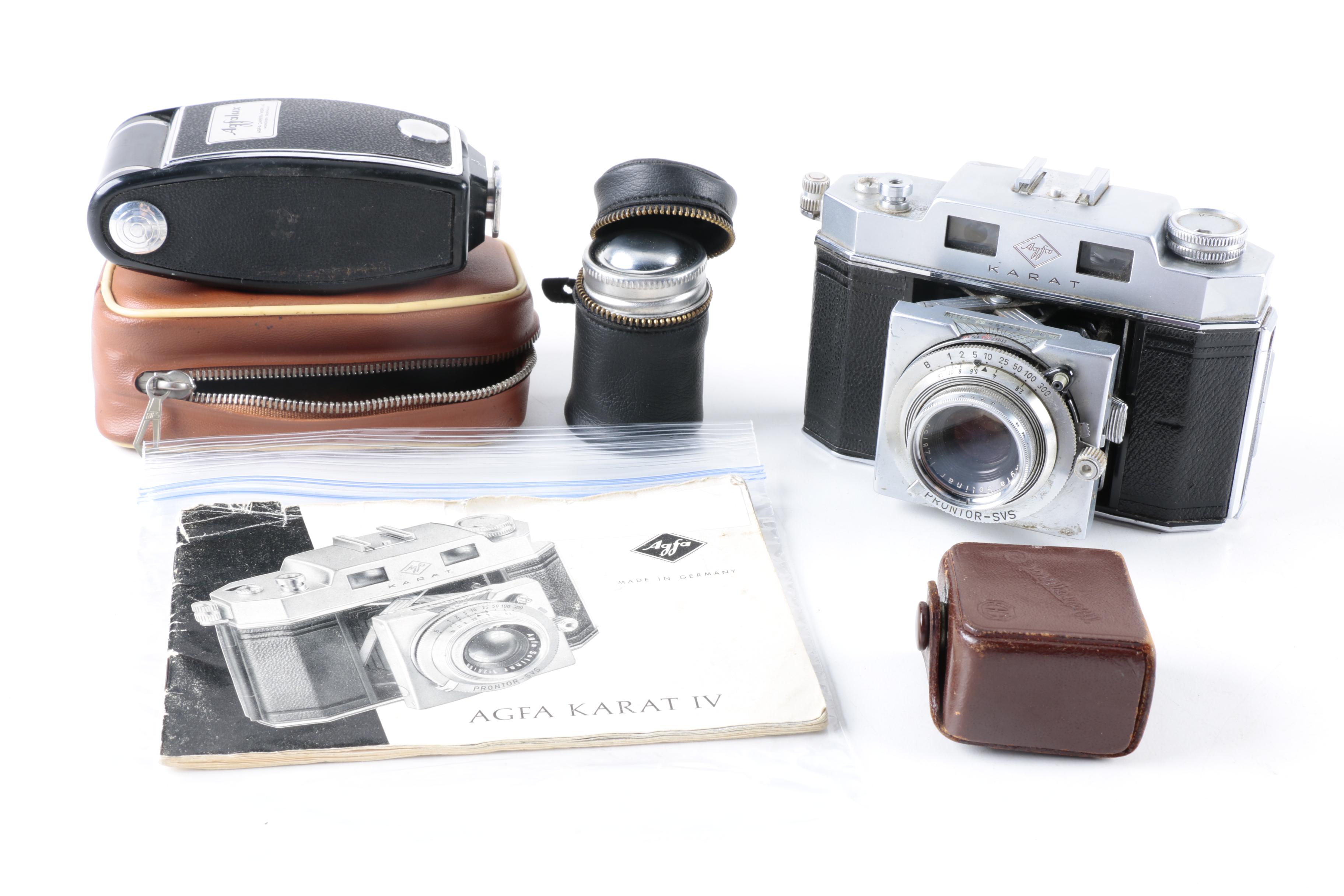 Agfa Karat IV Camera and Accessories