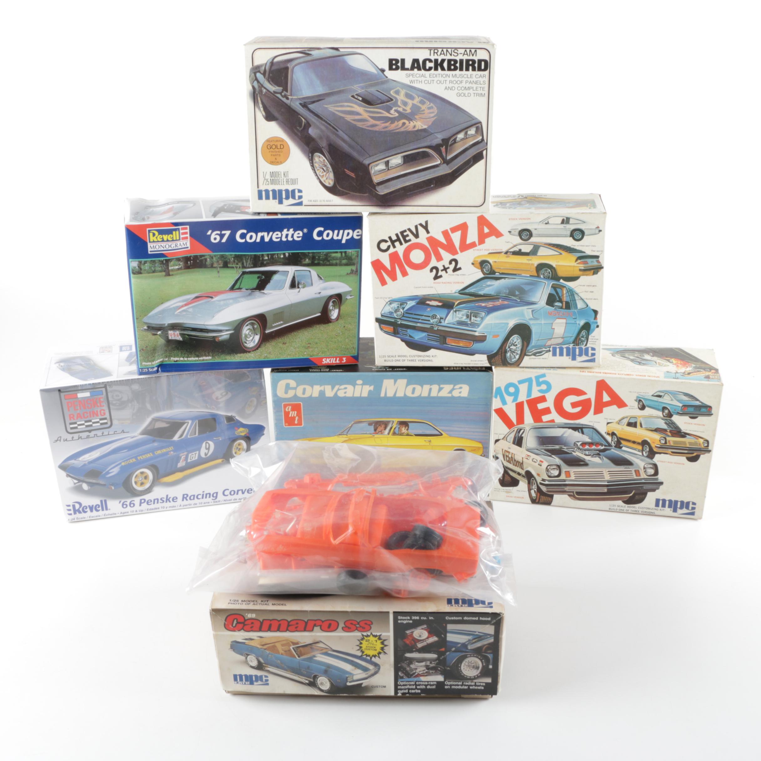 Collection of Model Car Kits