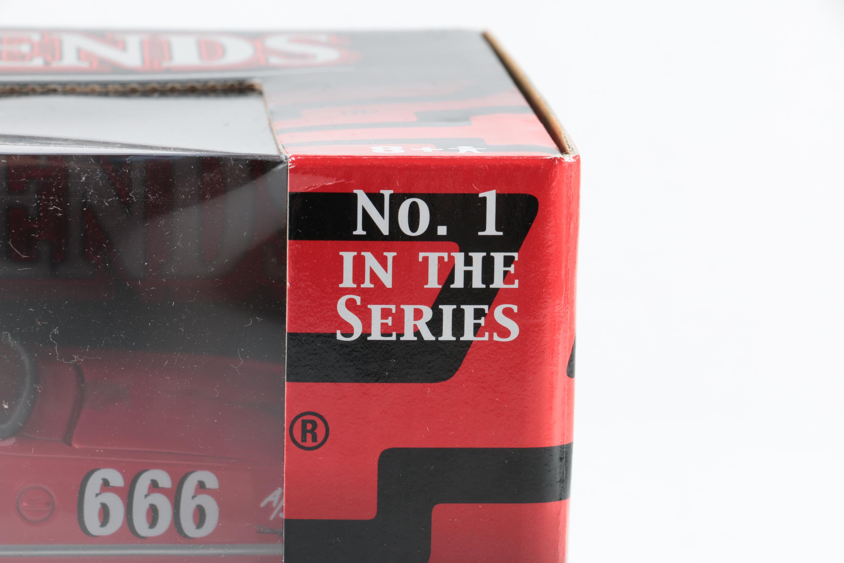 Pair of ERTL "Chevrolet Legends" Die Cast Metal Bill "Grumpy" Jenkins Race Car