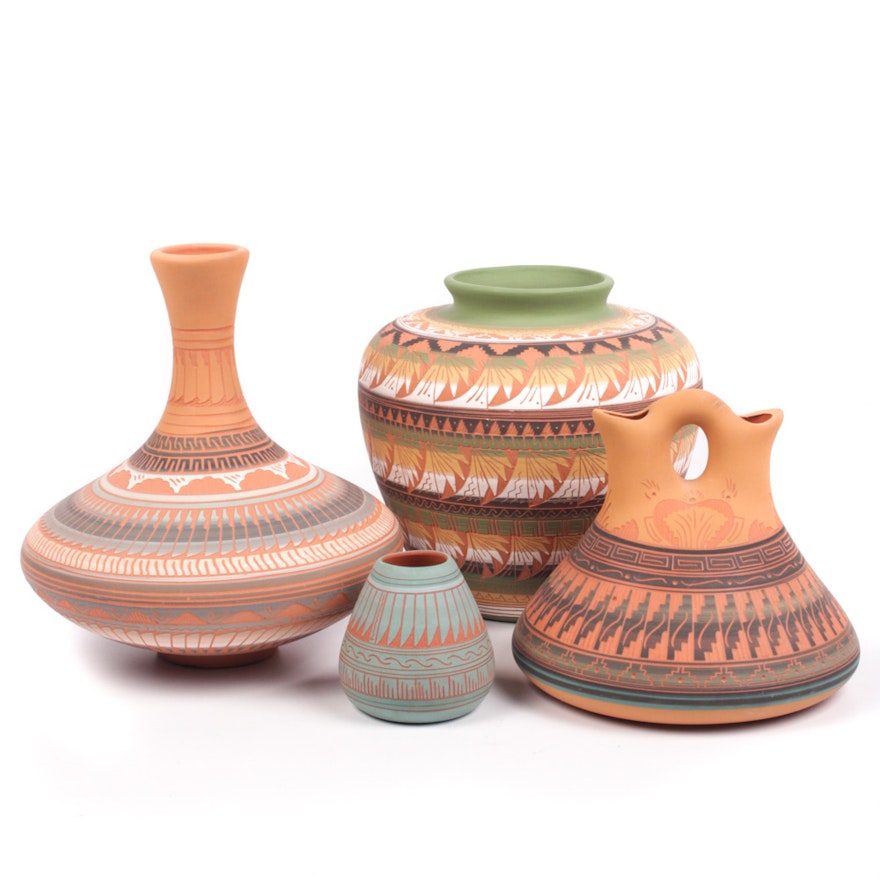 Navajo Artisan Pottery Collection