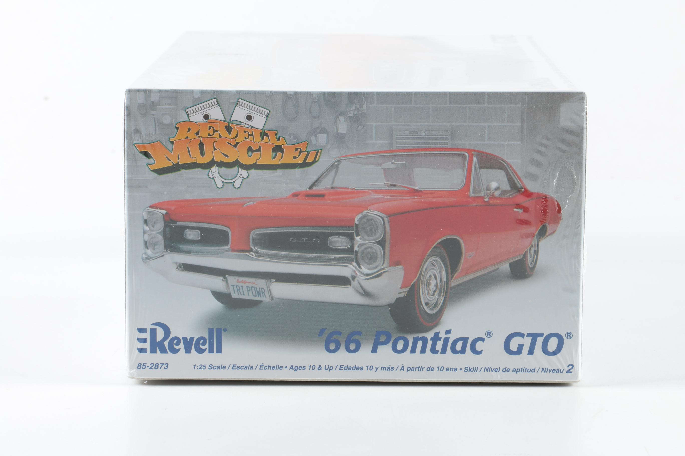 Collection of Muscle Car Model Kits