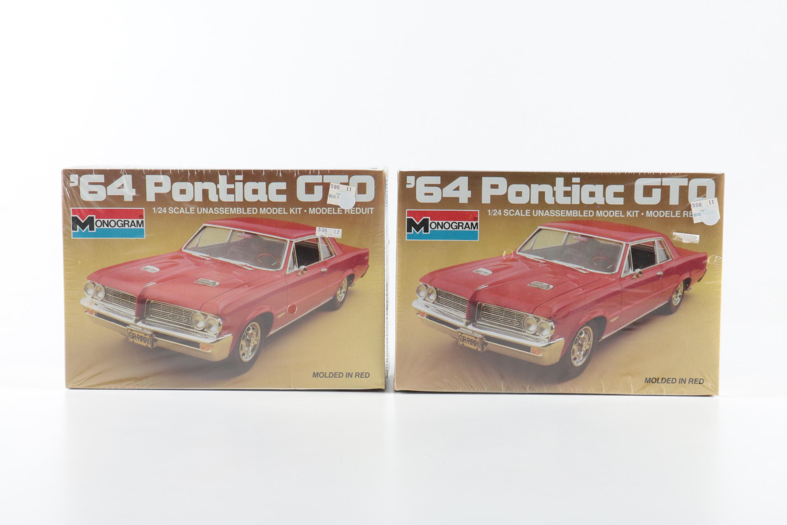 Collection of Muscle Car Model Kits