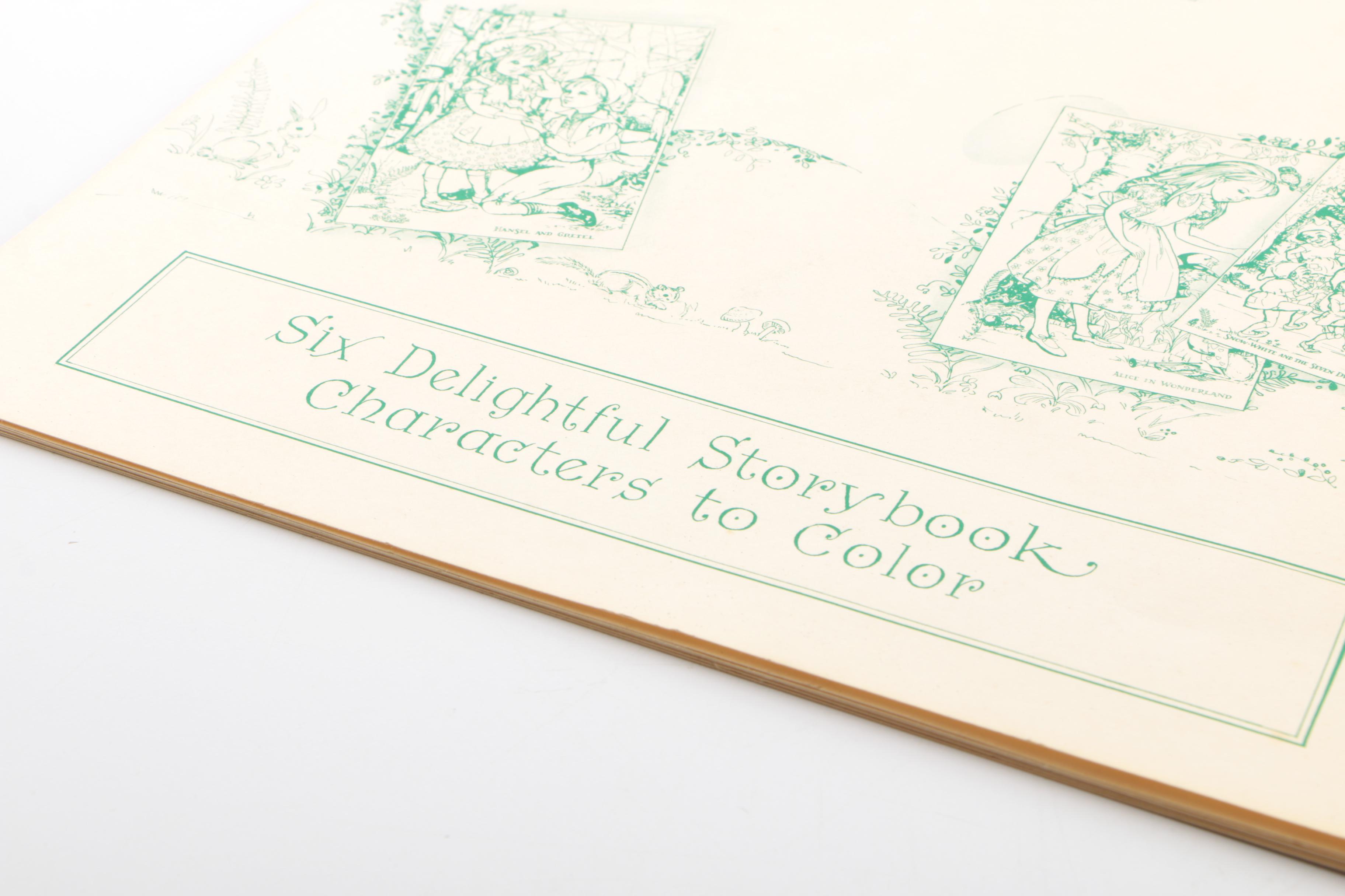 "Kim's Storybook Friends" Coloring Book
