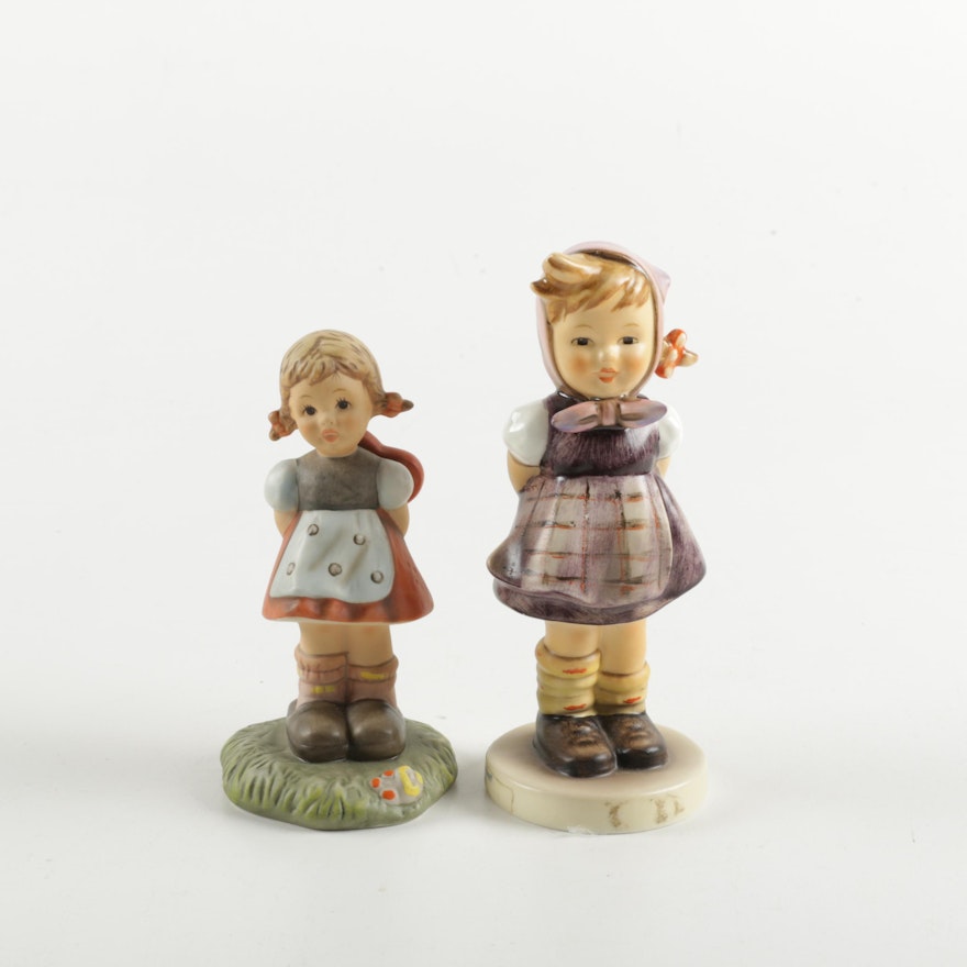 Goebel "For the One I Love" and "Which Hand" Figurines