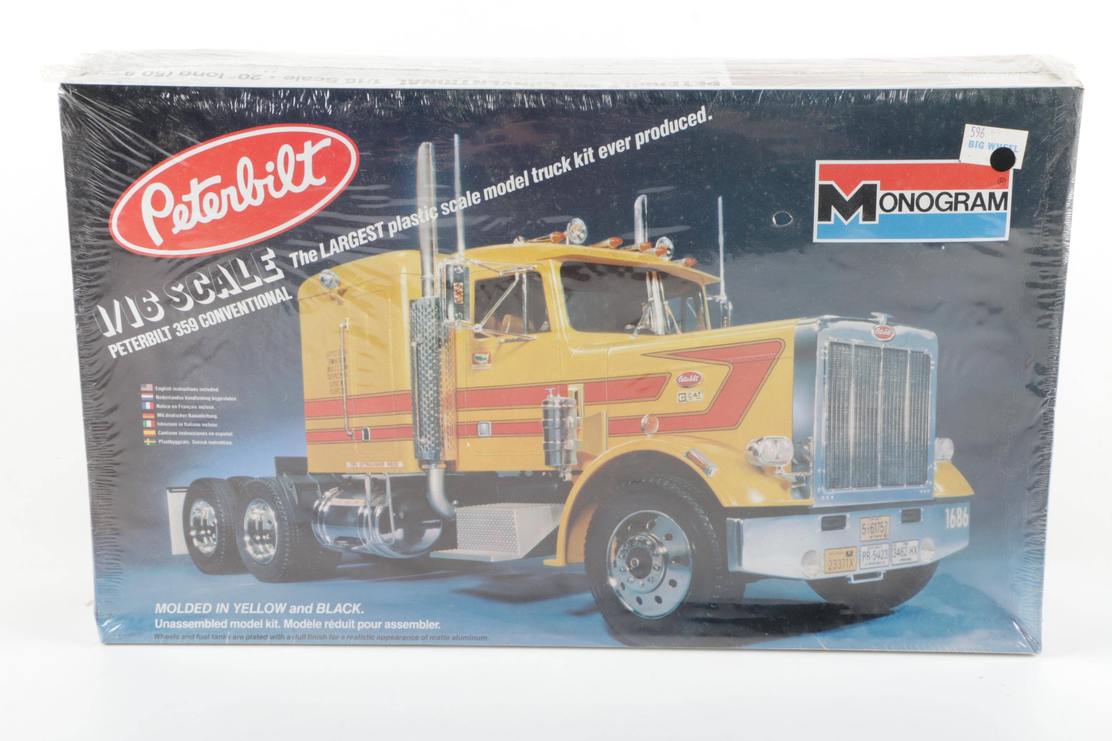 Truck Model Kits and Die cast Racing Semi-Truck