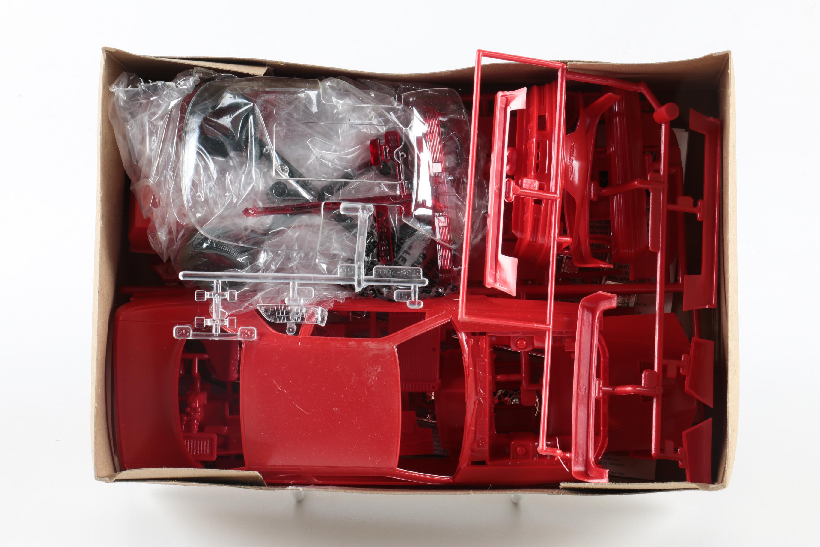 Collection of Vintage Model Car Kits