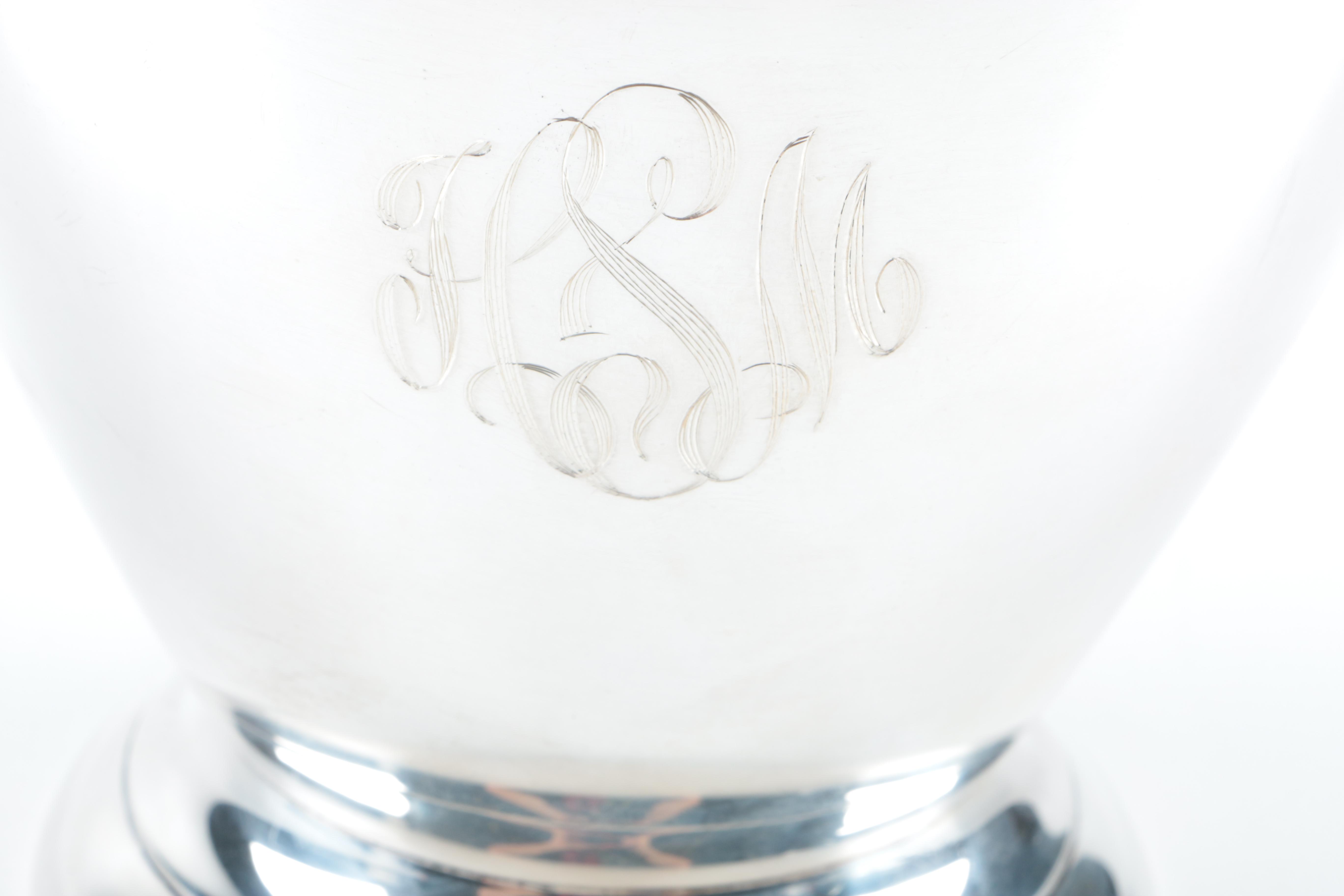 Engraved Gorham Sterling Silver Pitcher