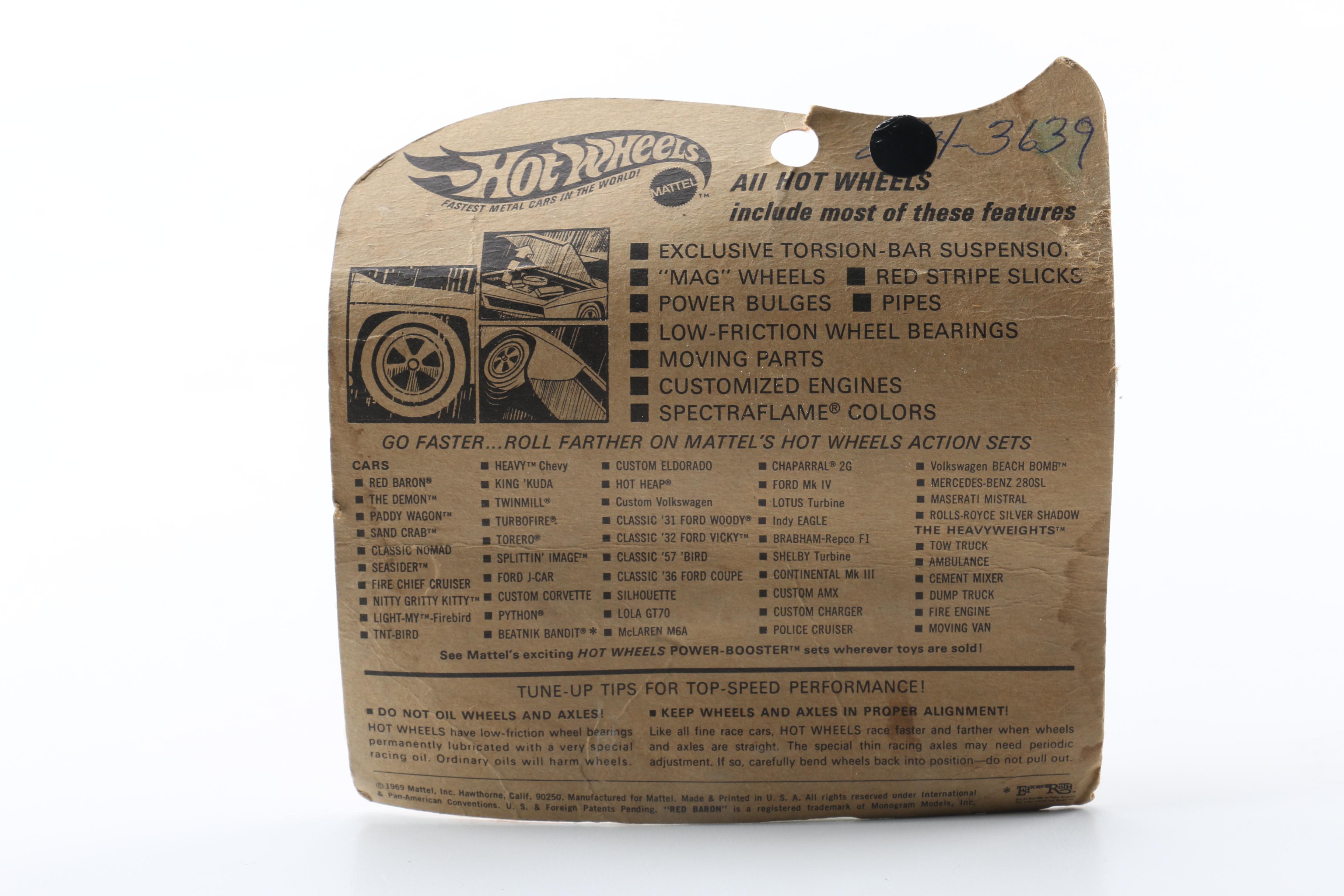 1968 Hot Wheels "Hot Heap" by Mattel