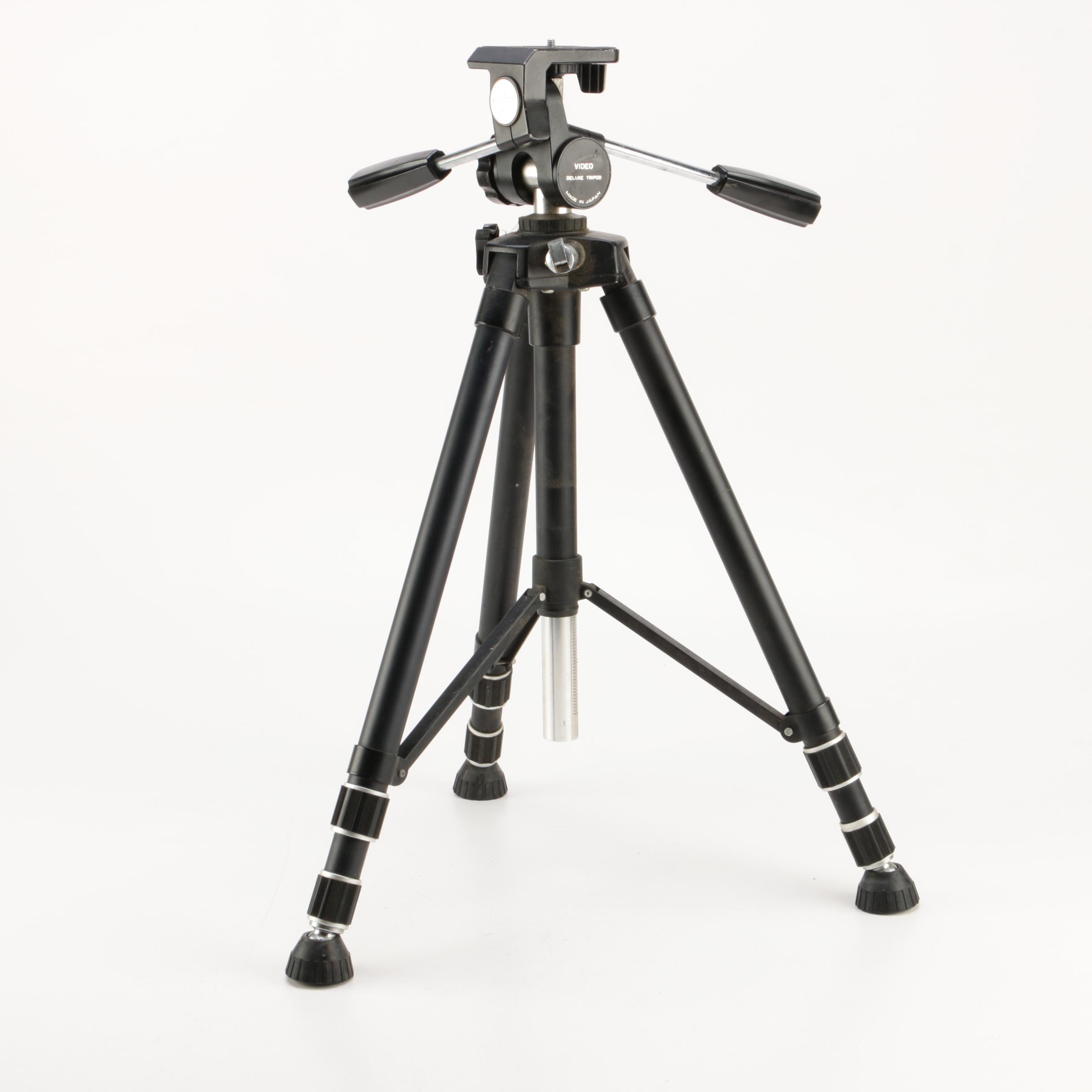 Vintage Photographic Equipment Including a 135mm Wollensak Camera