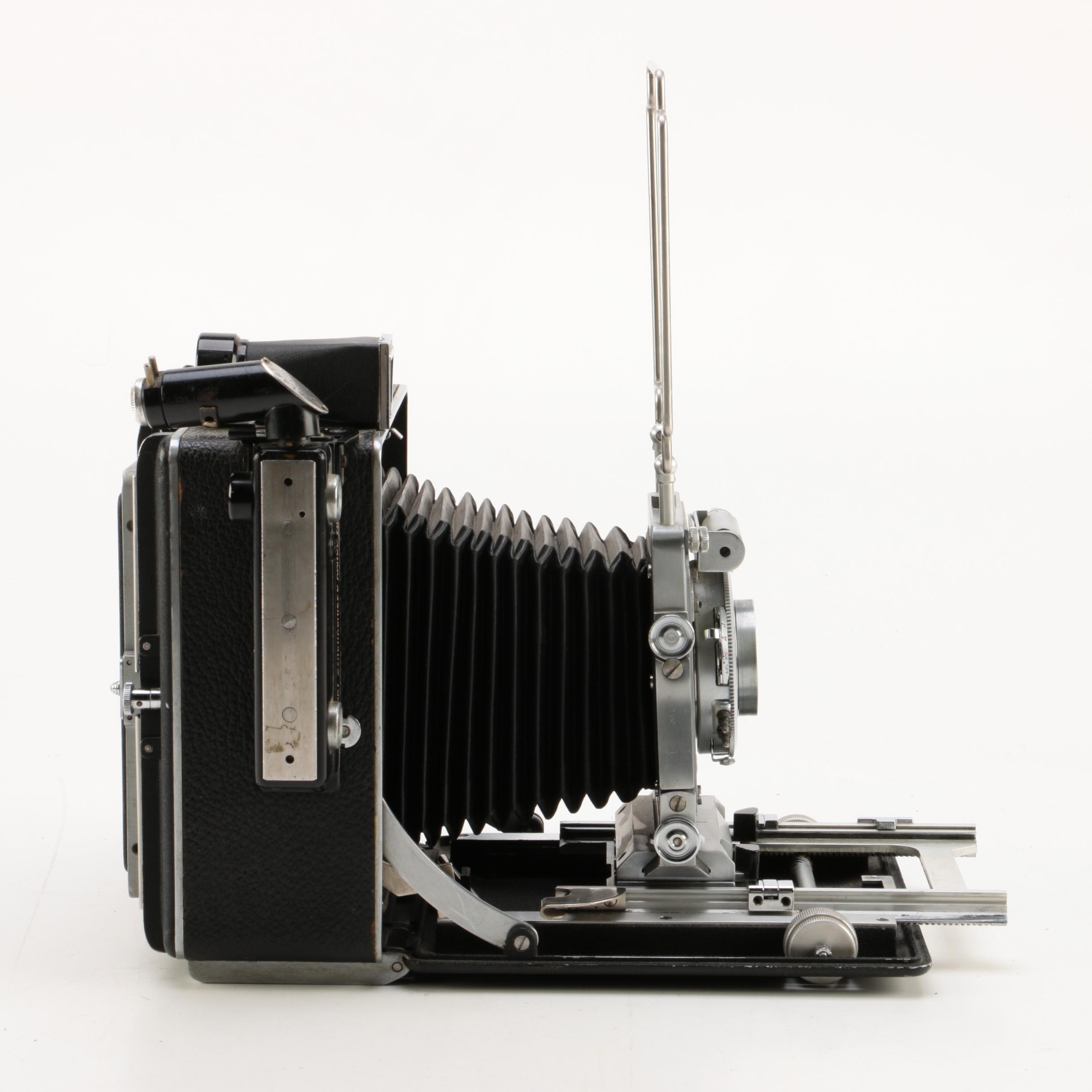 Vintage Photographic Equipment Including a 135mm Wollensak Camera