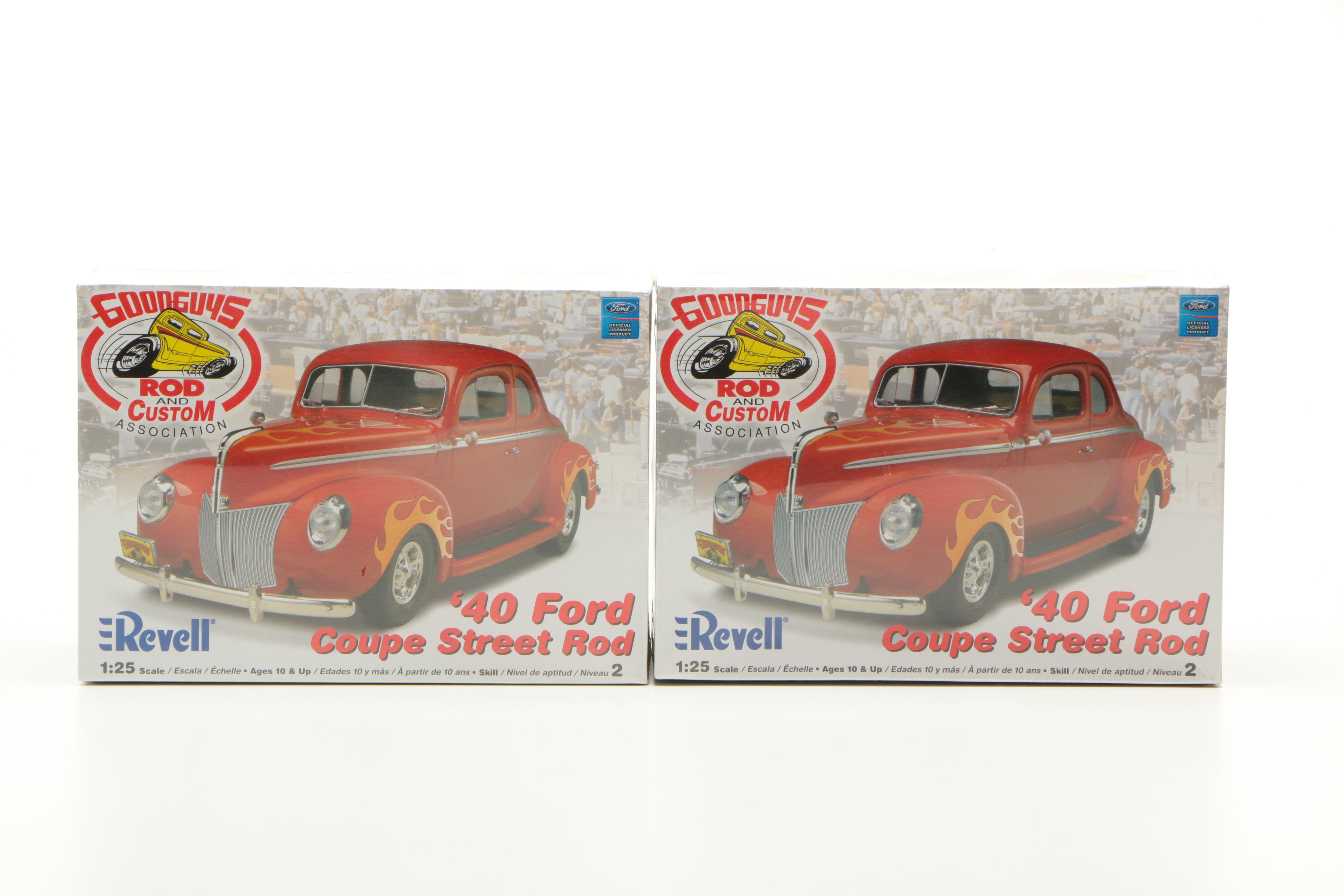 Collection of 1940s Coupe Model Kits