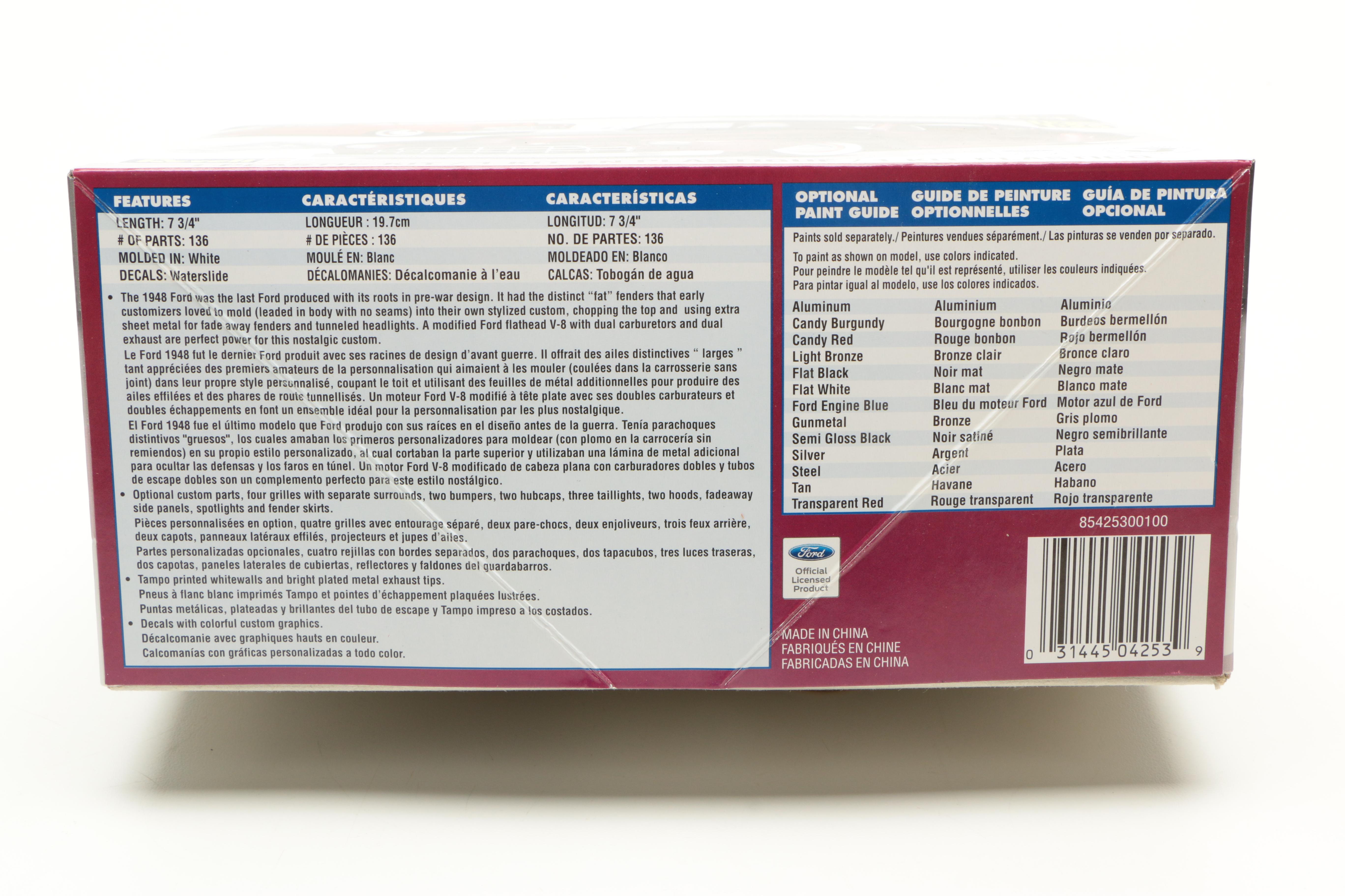 Collection of 1940s Coupe Model Kits