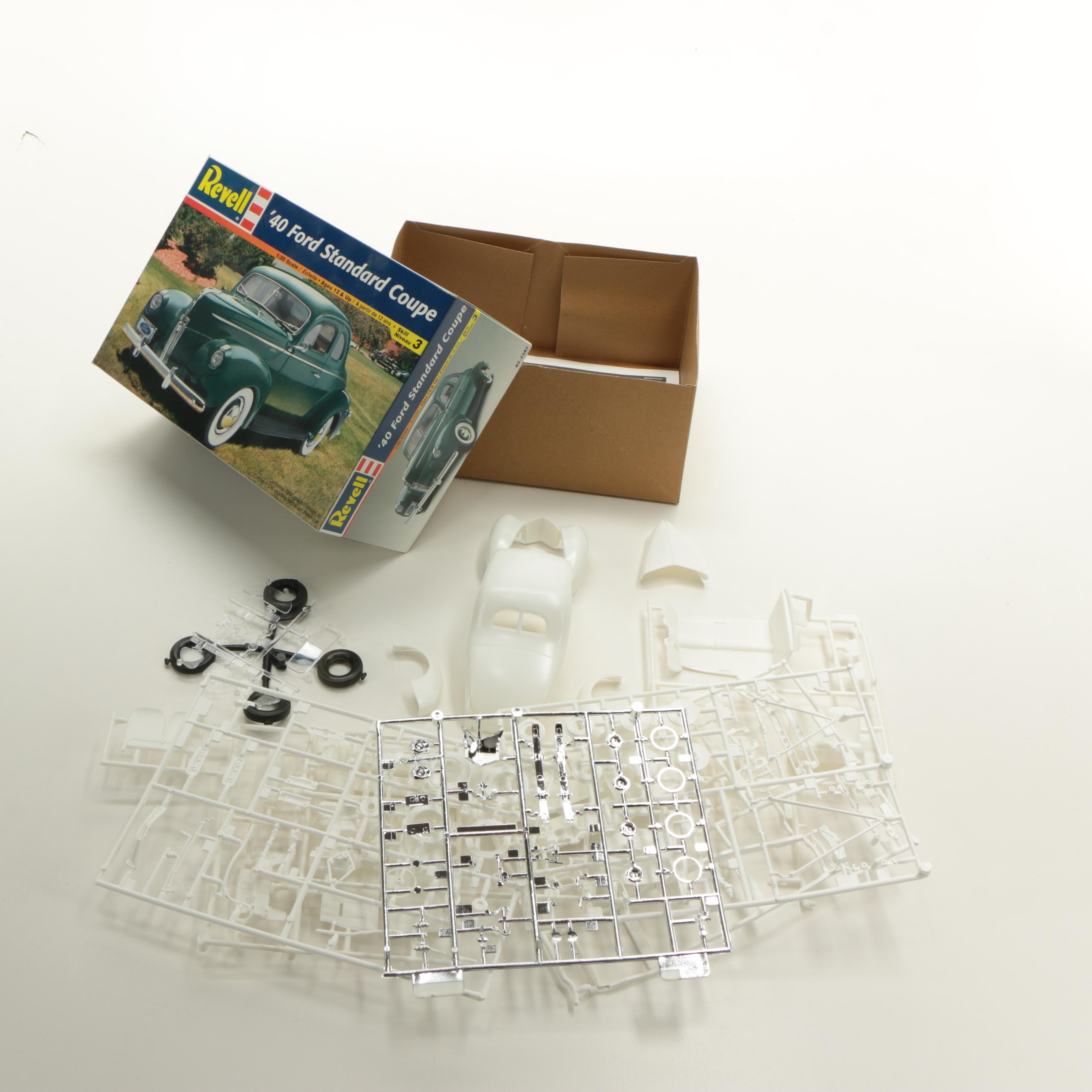 Collection of 1940s Coupe Model Kits