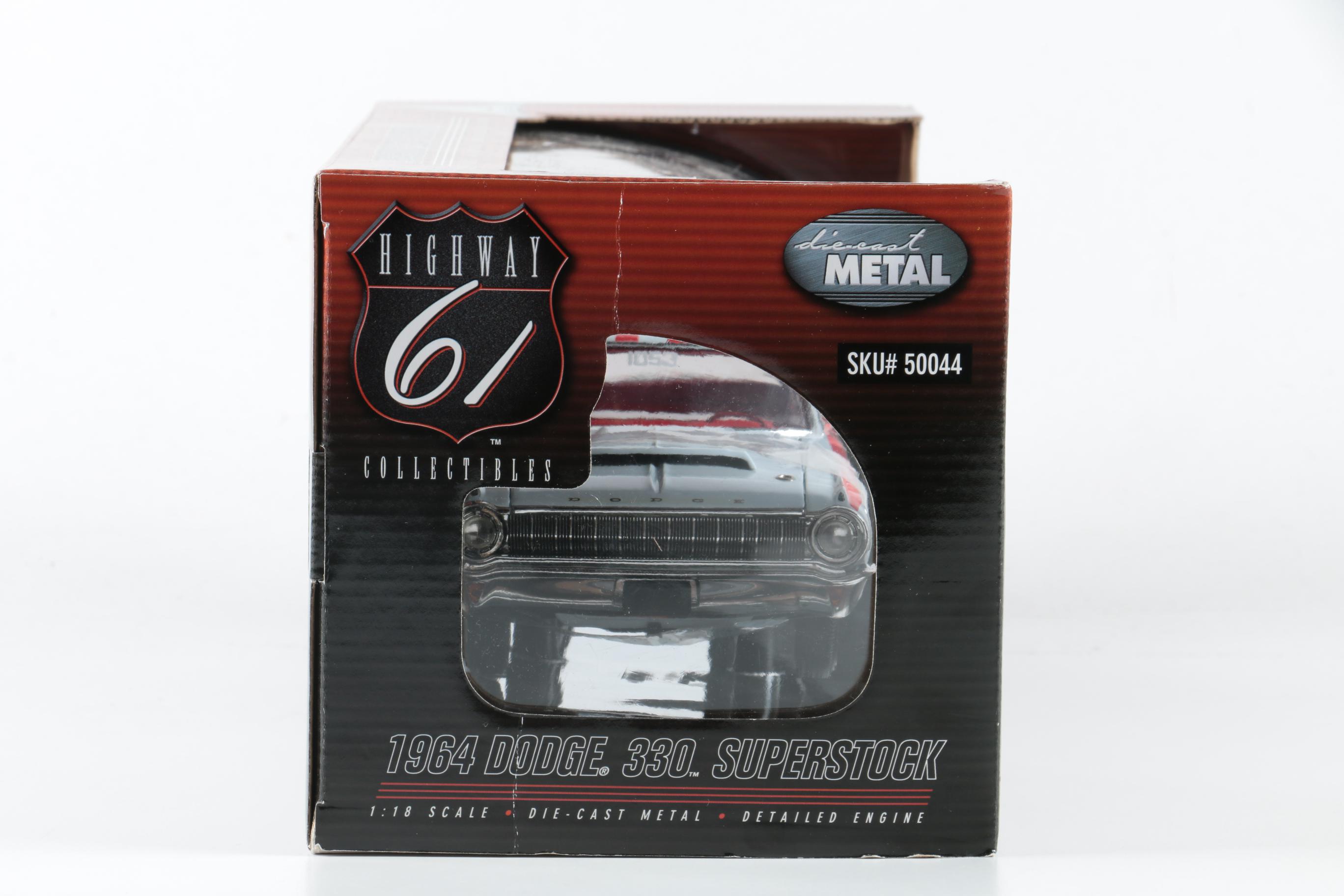 Highway 61 1964 Dodge 330 Superstock Die-Cast Car