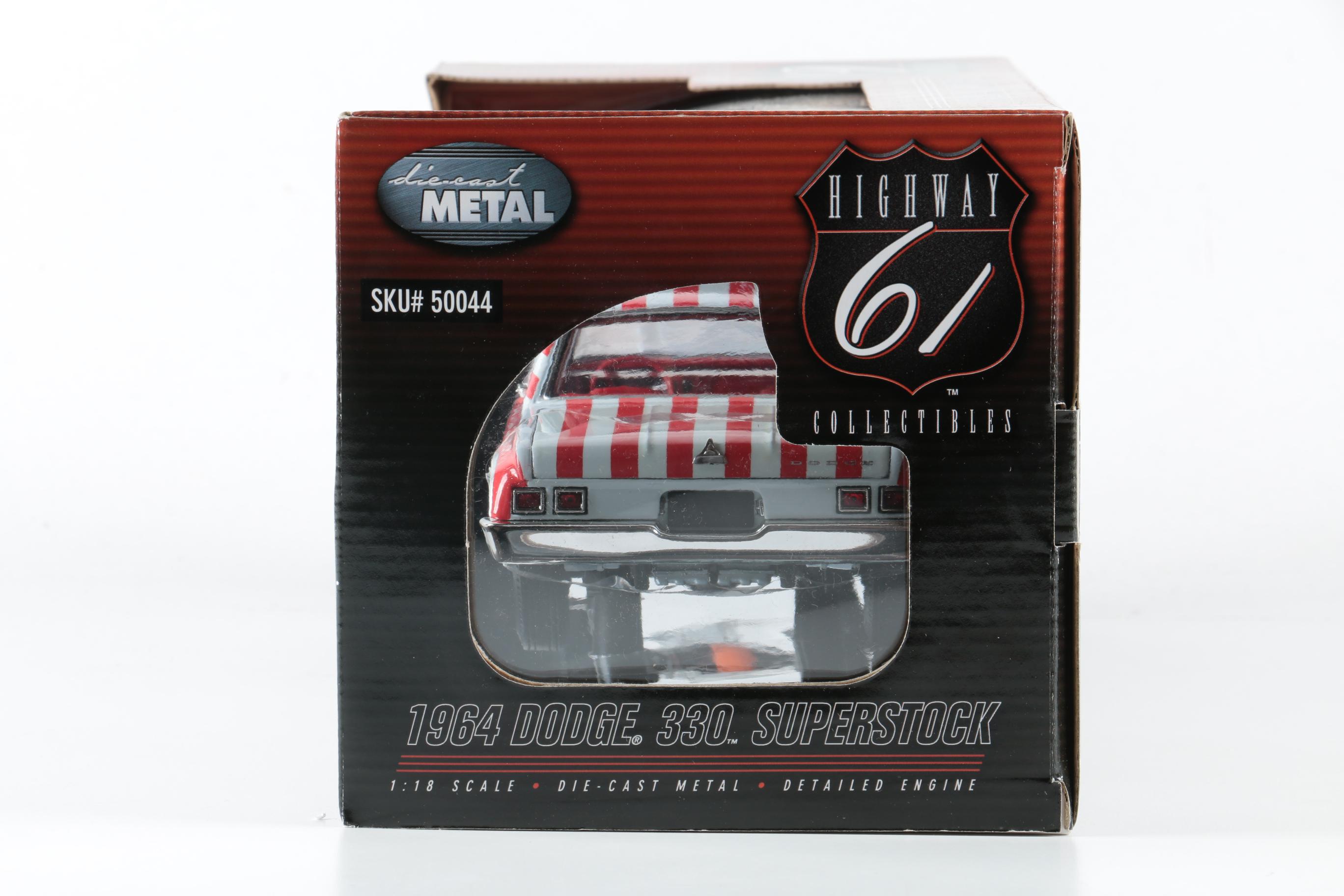 Highway 61 1964 Dodge 330 Superstock Die-Cast Car