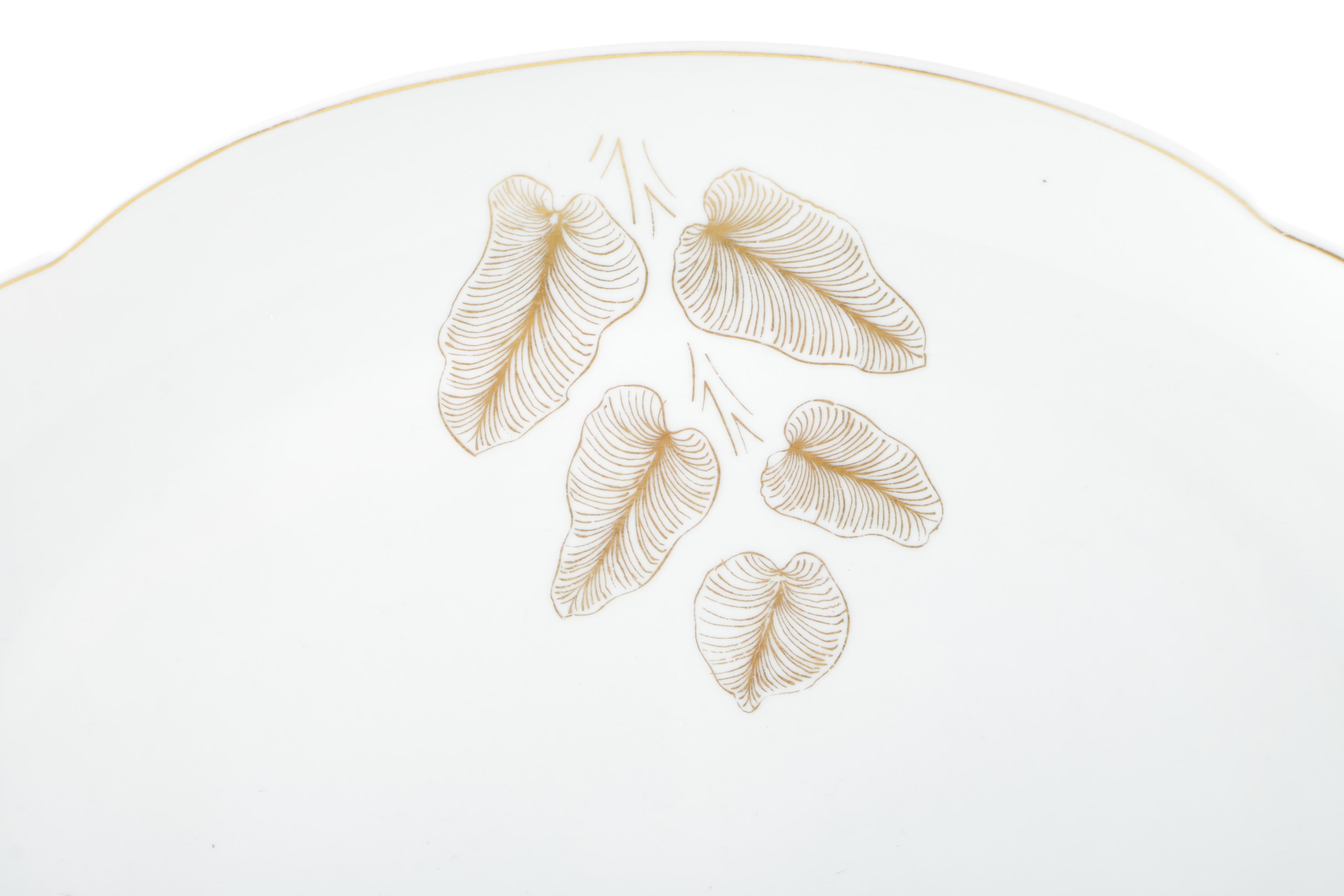 Limoges Porcelain Oval Serving Platter