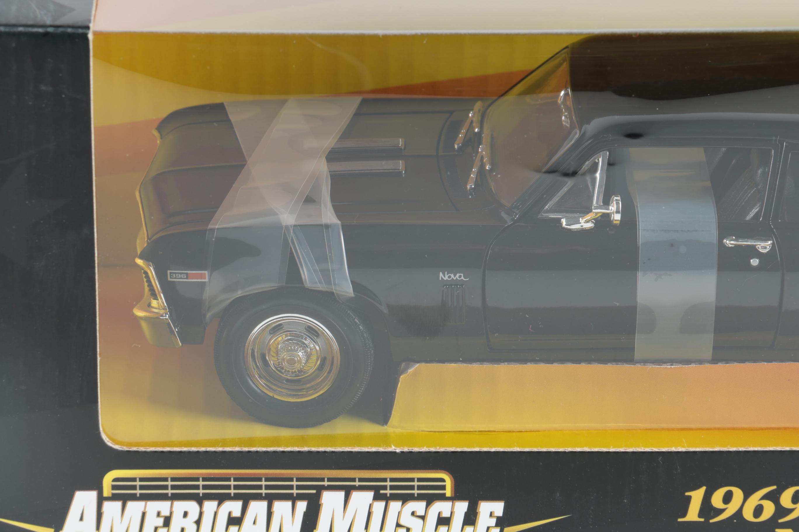 Collection of ERTL Collectibles "American Muscle" Die Cast Metal Cars