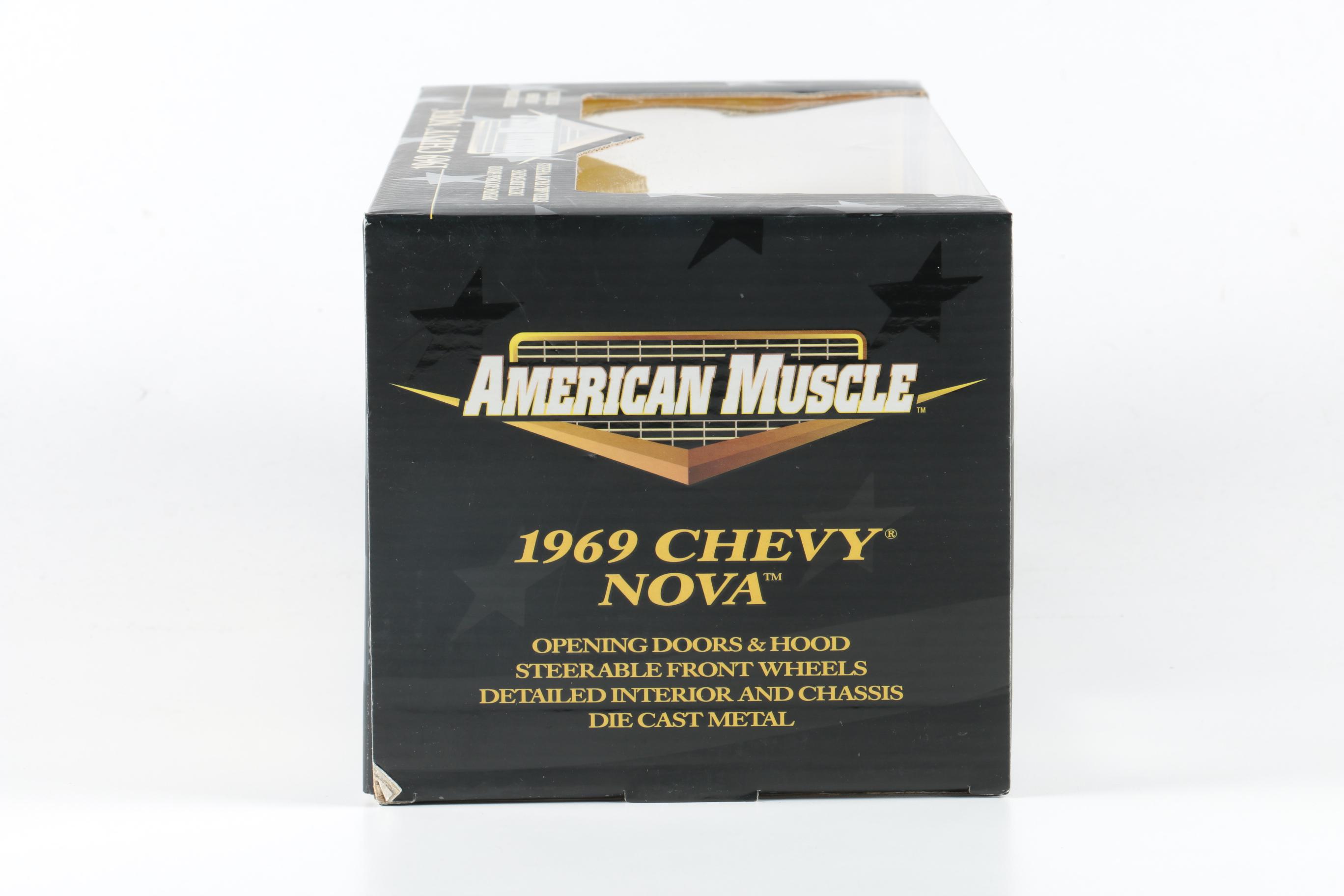 Collection of ERTL Collectibles "American Muscle" Die Cast Metal Cars