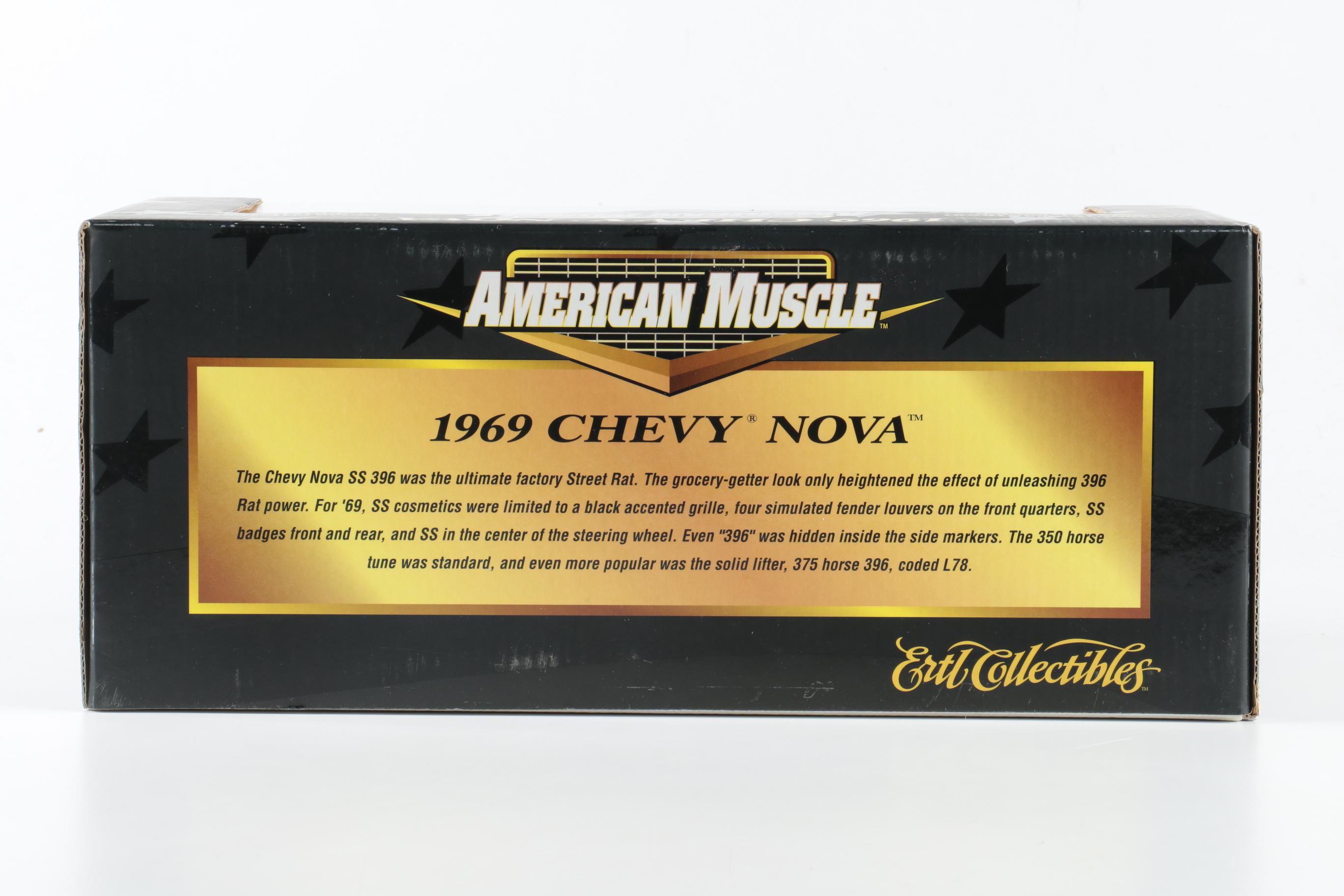 Collection of ERTL Collectibles "American Muscle" Die Cast Metal Cars